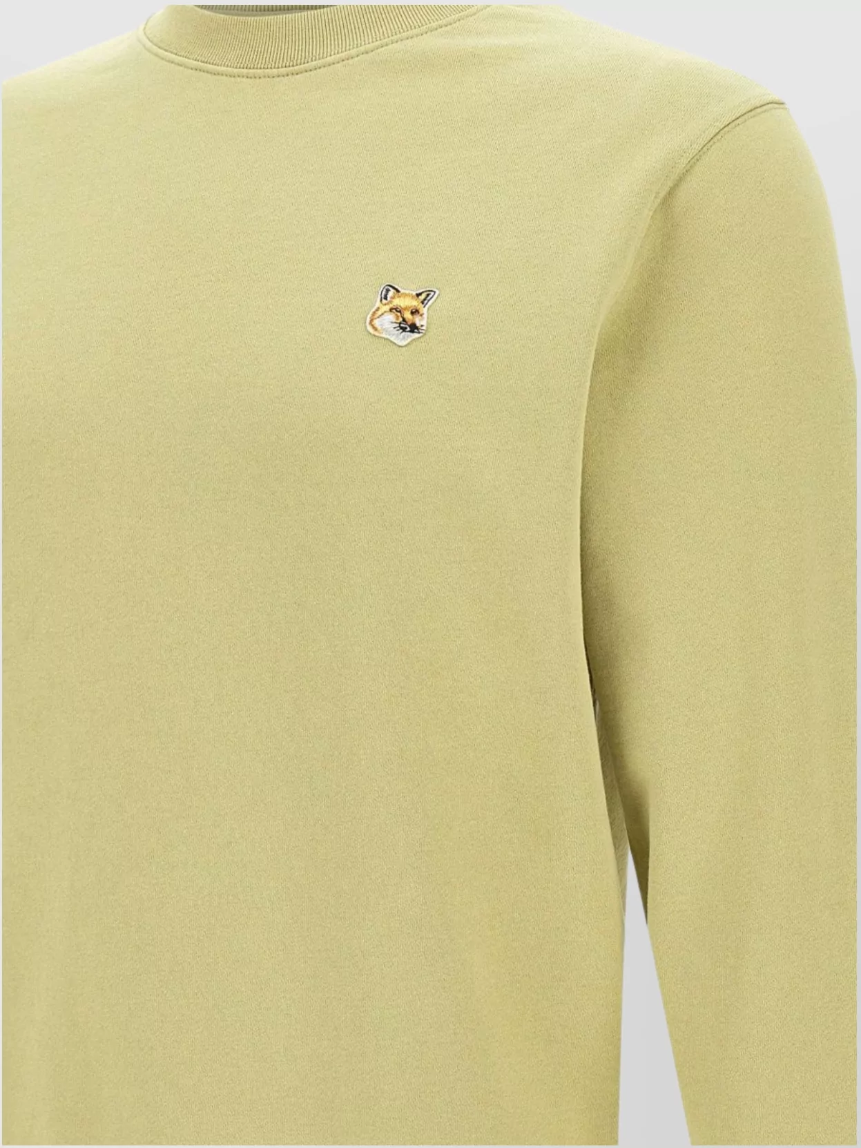 Maison Kitsuné Crew Neck Cotton Sweatshirt