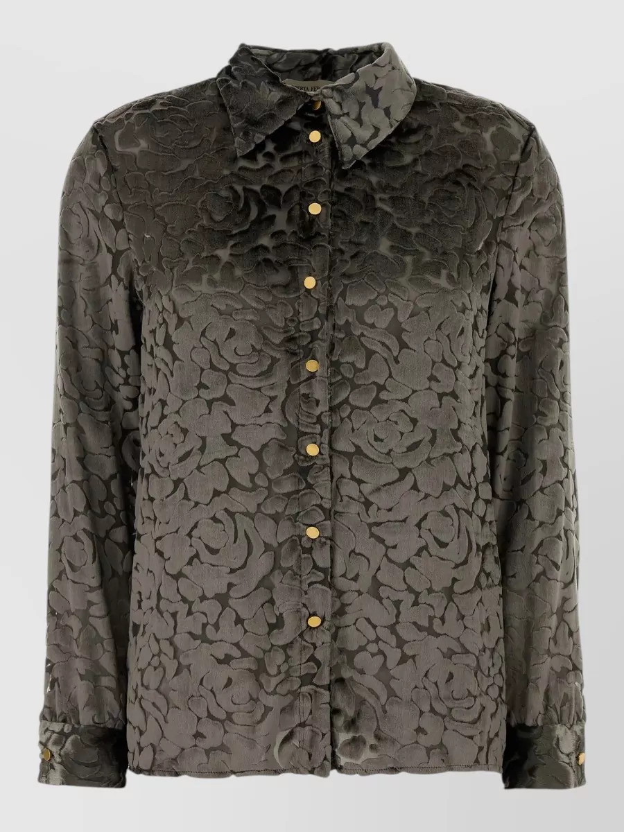 Alberta Ferretti Jacquard shirt