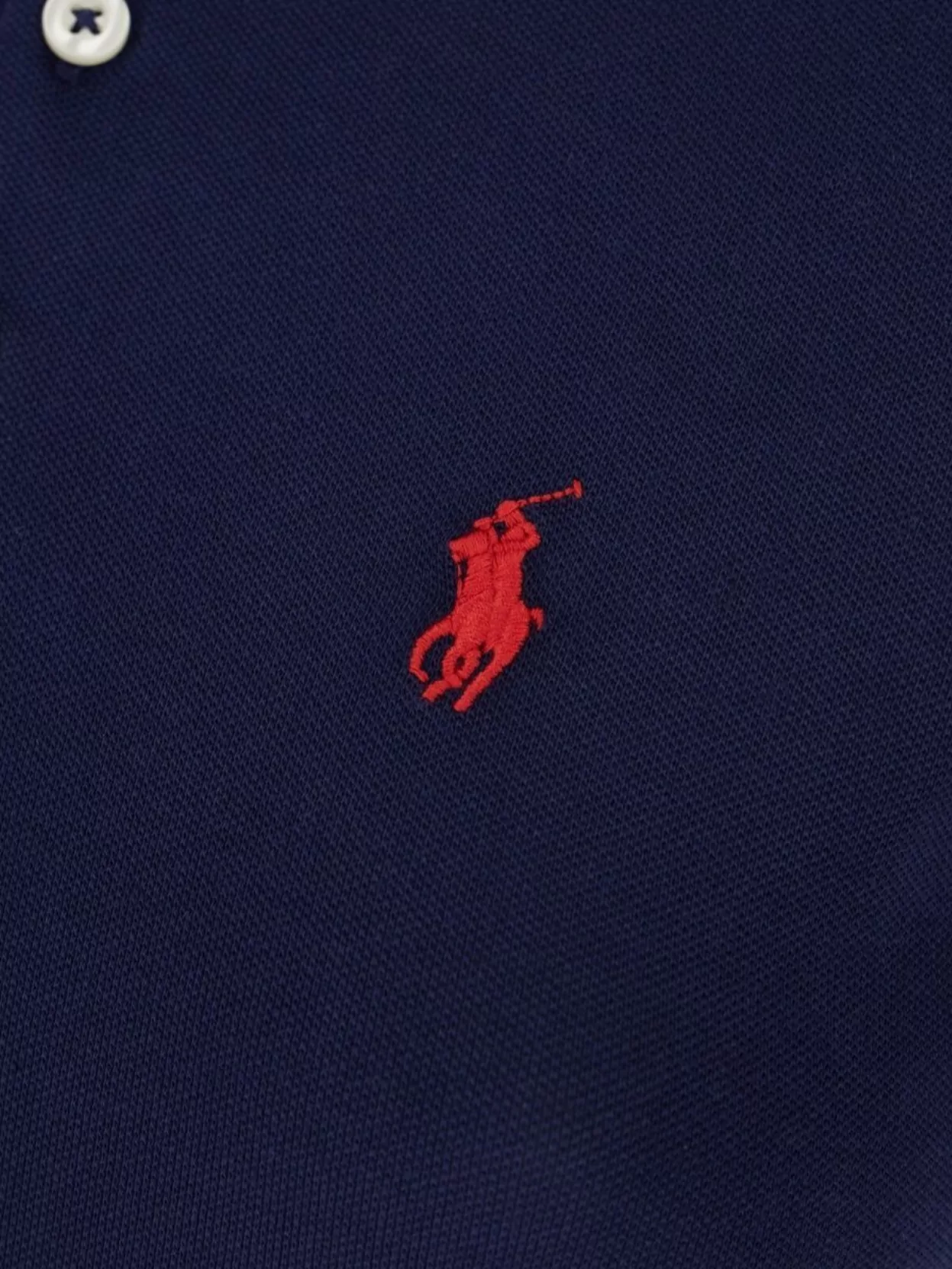 Polo Ralph Lauren Midnight Blue Piquet Polo Shirt