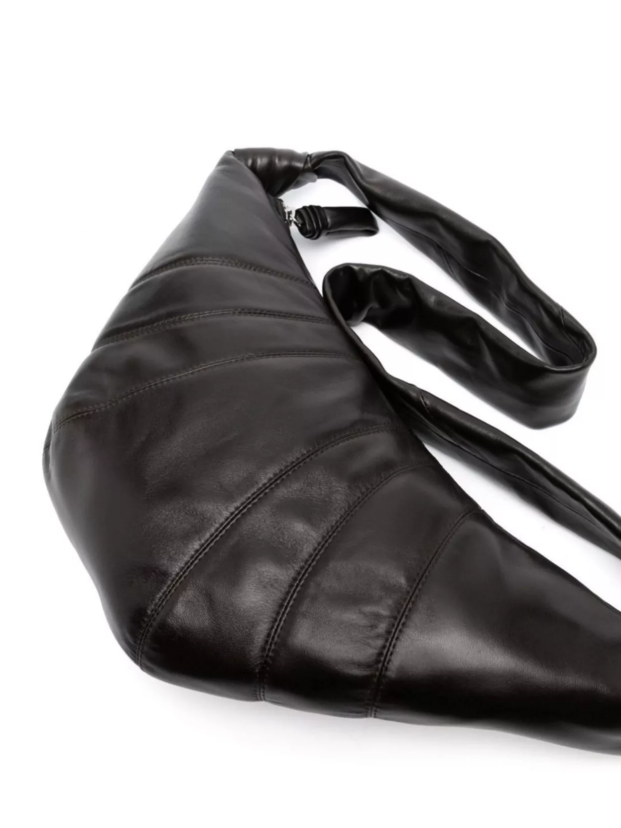 Lemaire Medium Curved Lambskin Shoulder Bag