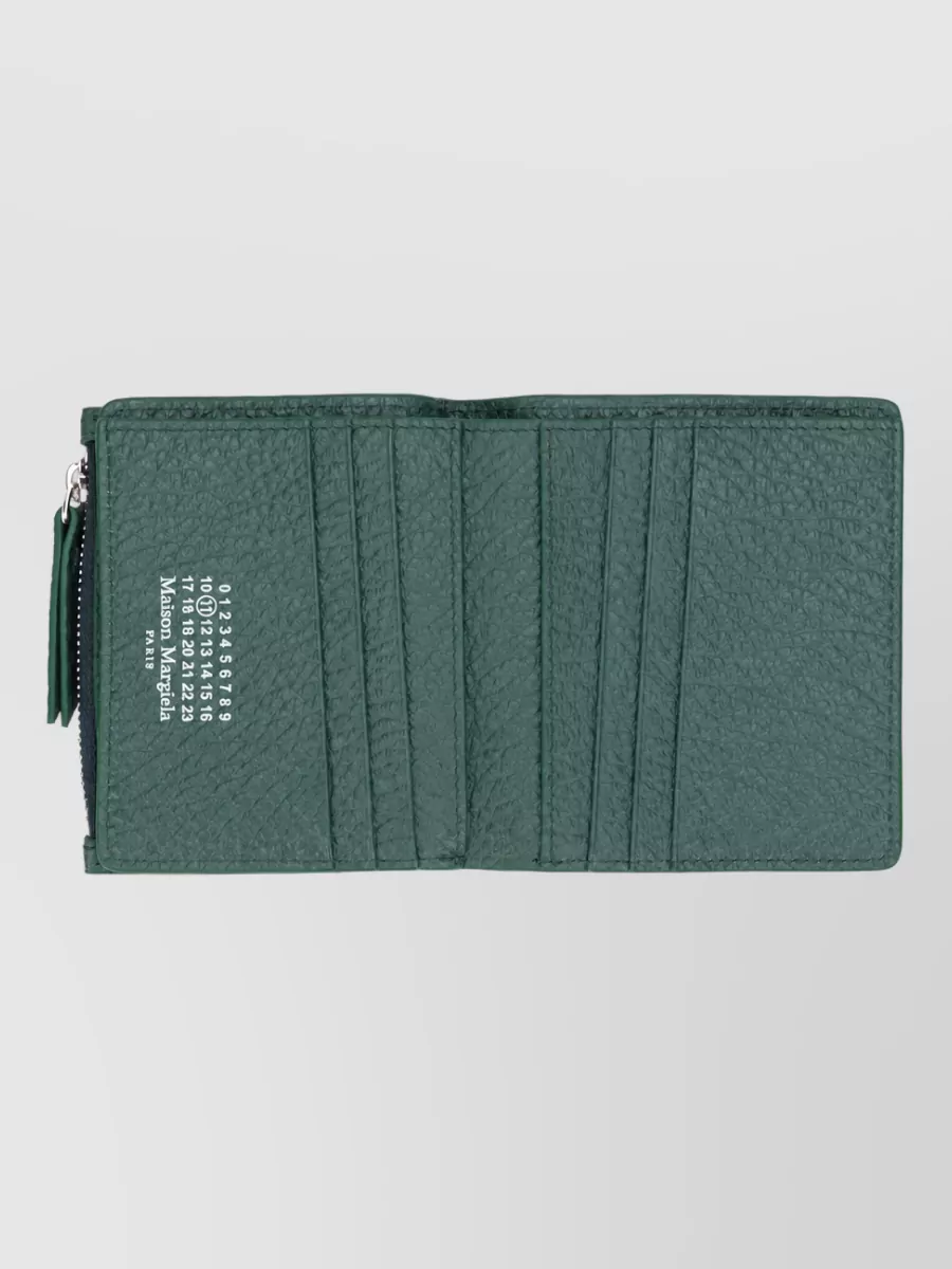 Maison Margiela leather zip wallet
