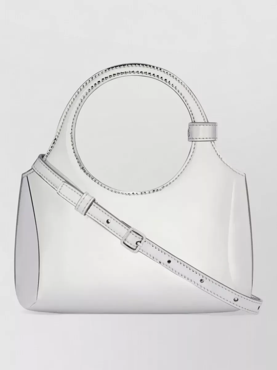 Courrèges Mini Round Shoulder Bag Mirror