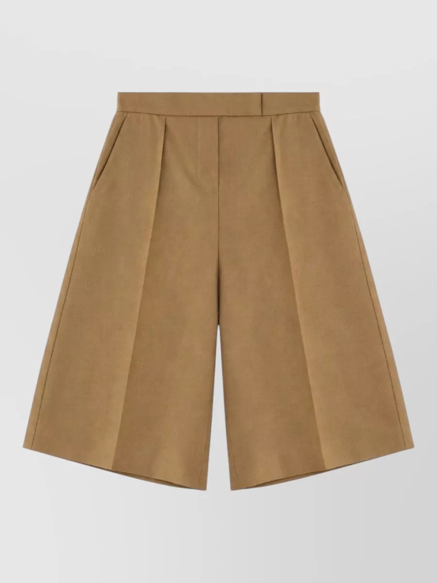 Max Mara Linen Bermuda Shorts