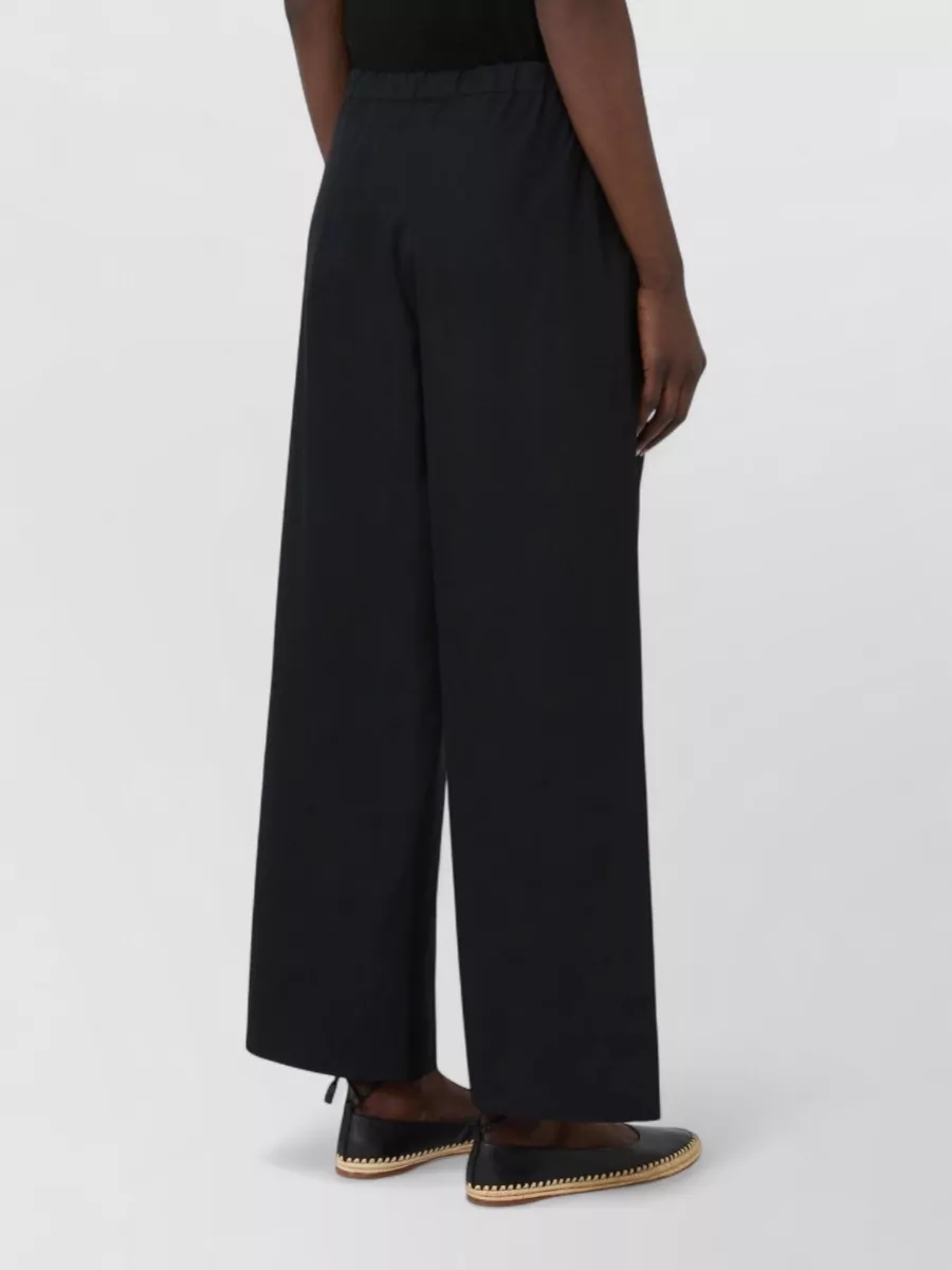 S Max Mara Argento Wide Leg Womens Trousers
