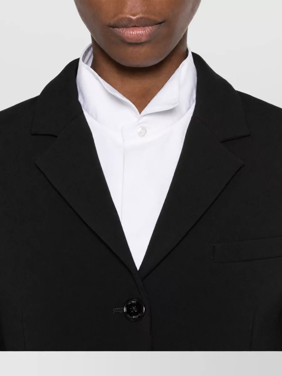 Totême Wool Single-Breasted Blazer Jacket