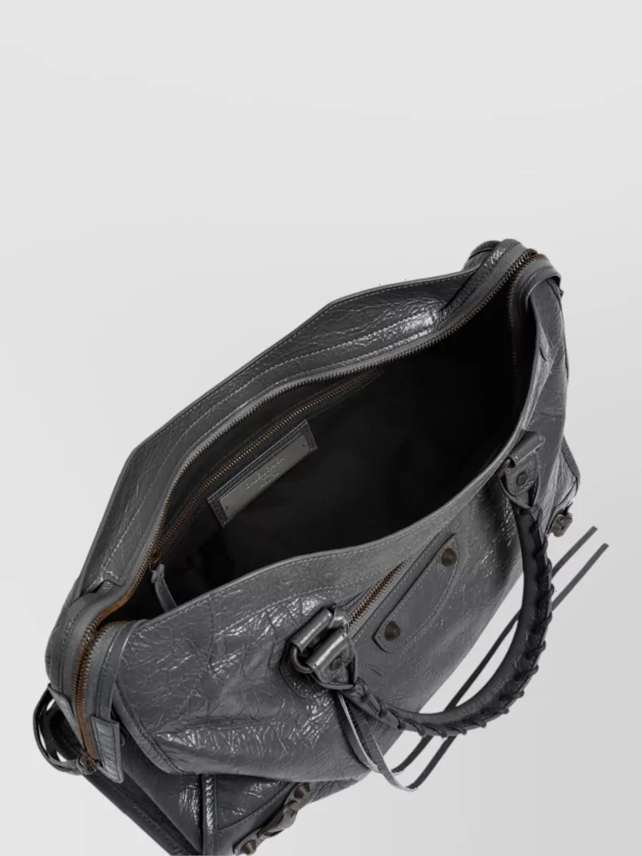 Balenciaga Le City Medium Leather Tote Bag