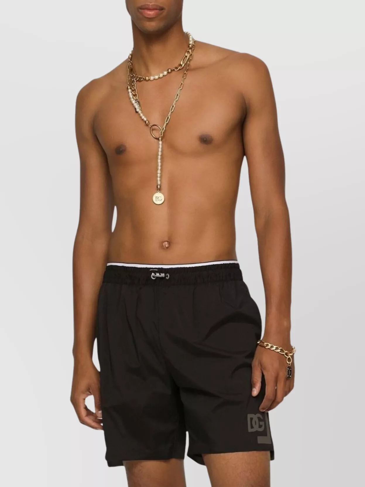 Dolce&Gabbana Medium Swim Trunks Featuring Pockets