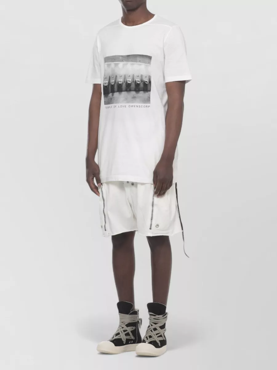 Rick Owens Drkshdw Printed Short-Sleeve T-Shirt