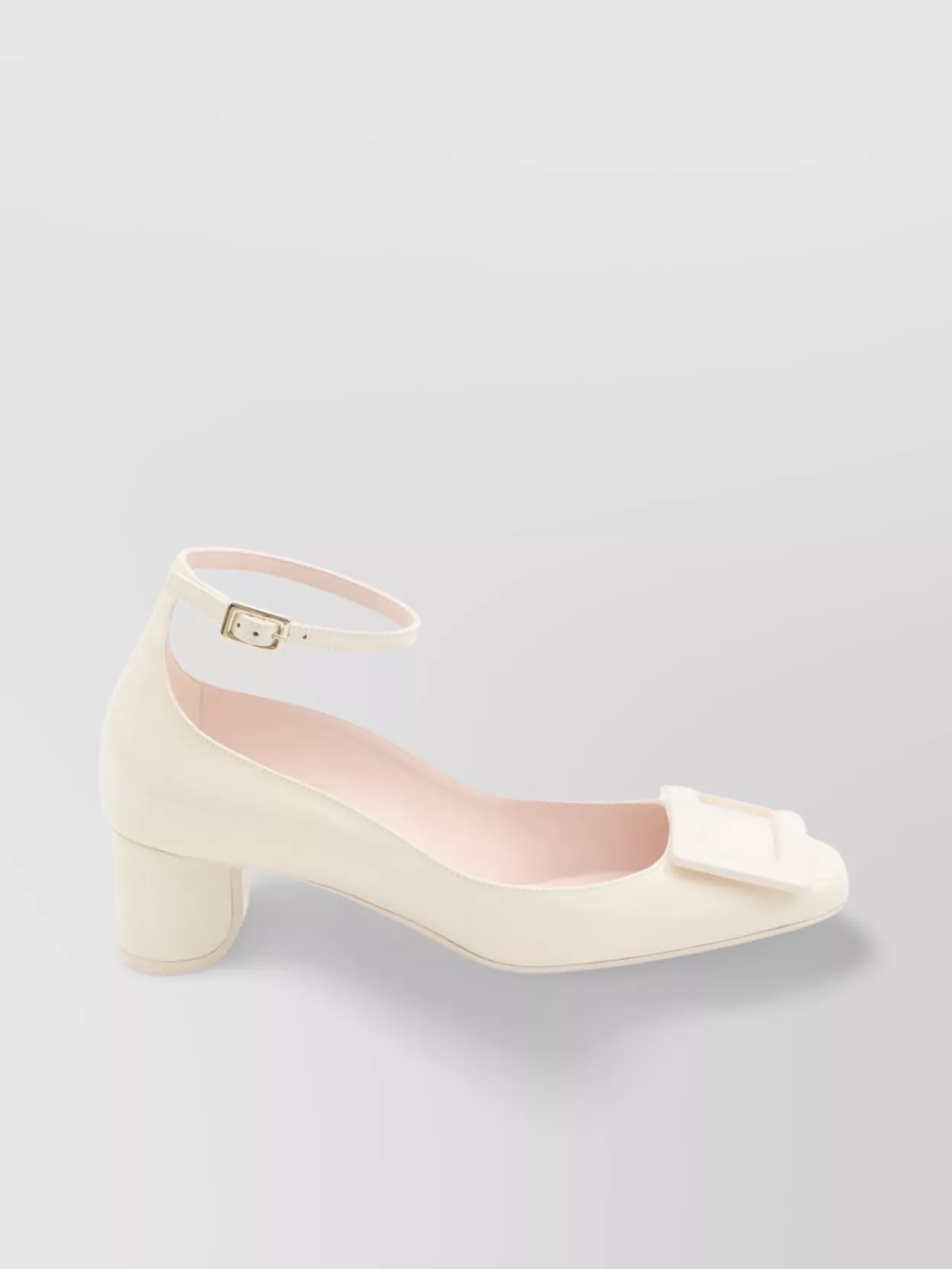 Roger Vivier Strap Ankle Pumps In Patent Leather