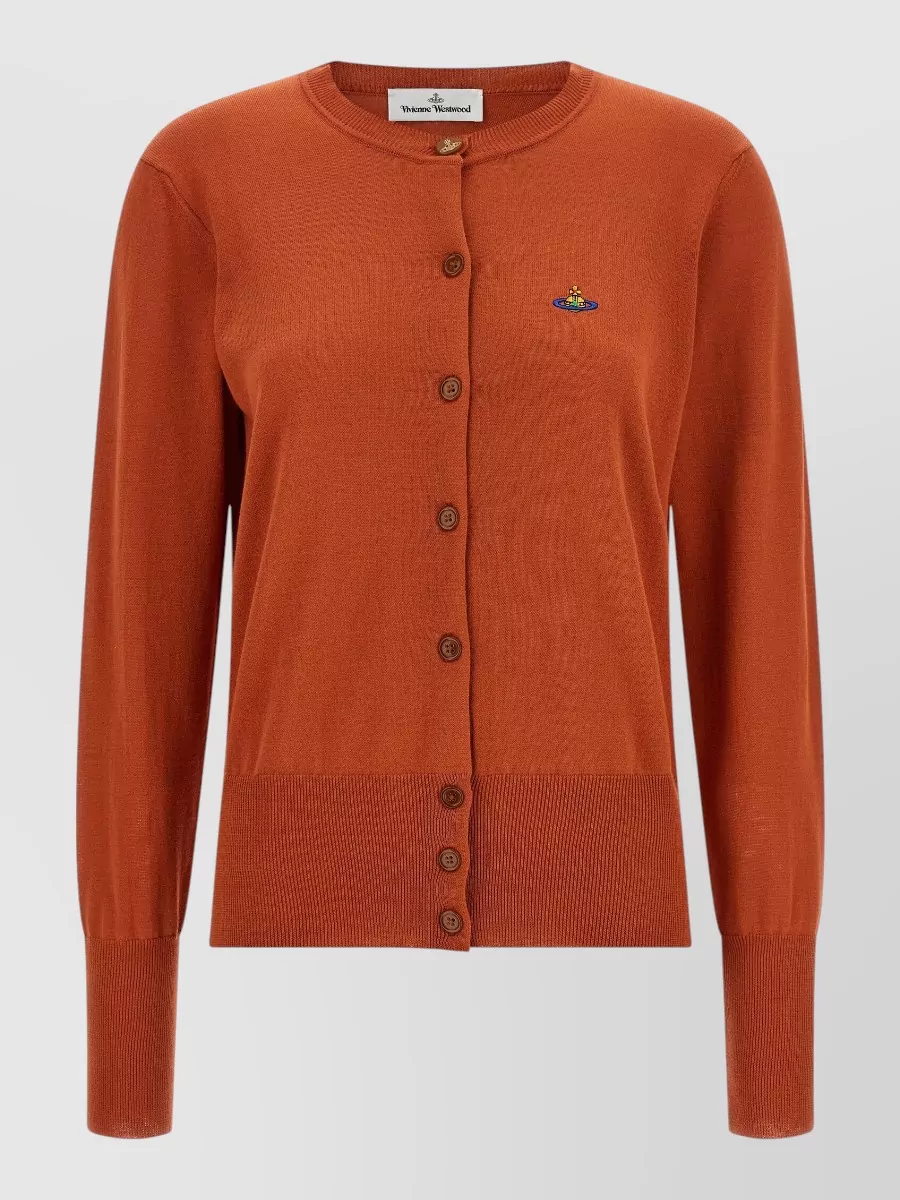 Vivienne Westwood Bea cotton crew neck cardigan