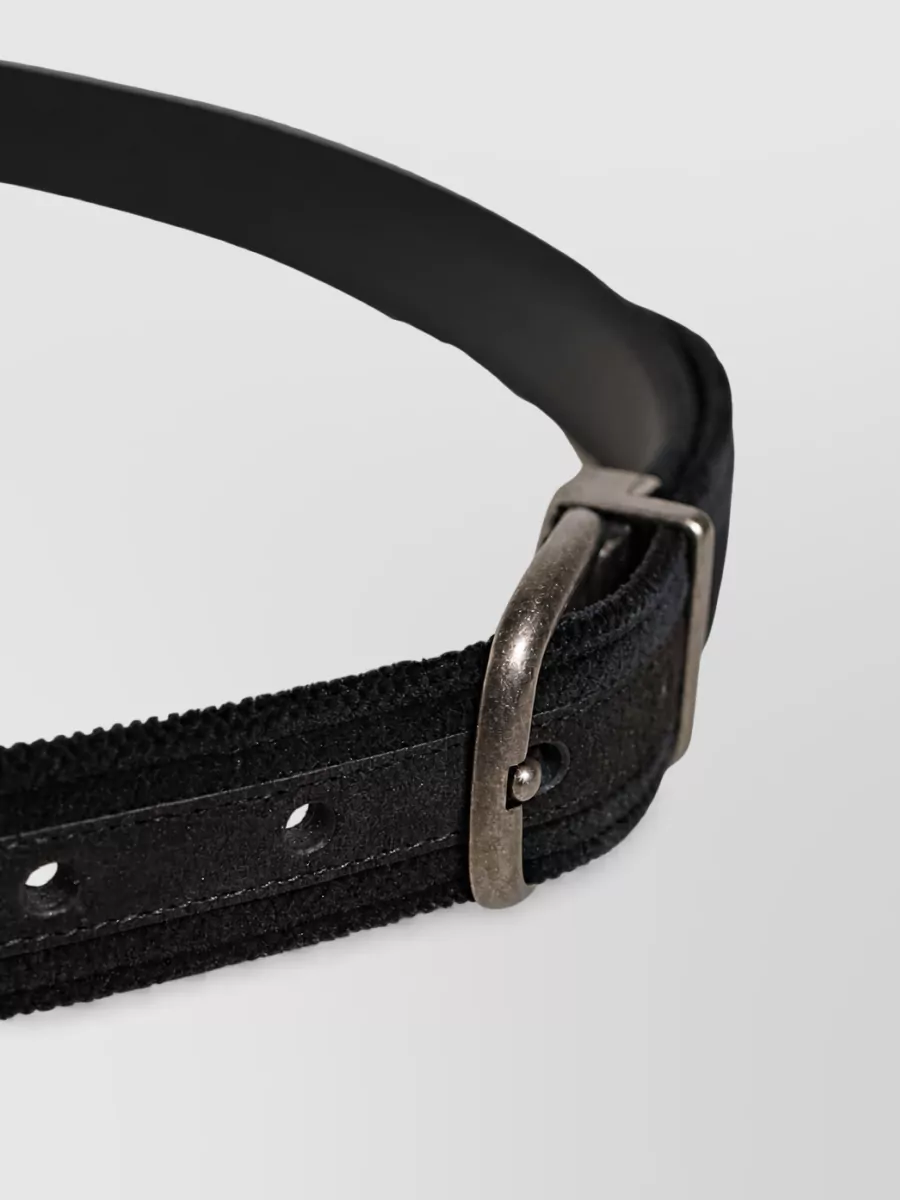 Dolce&Gabbana Cotton Leather Belt