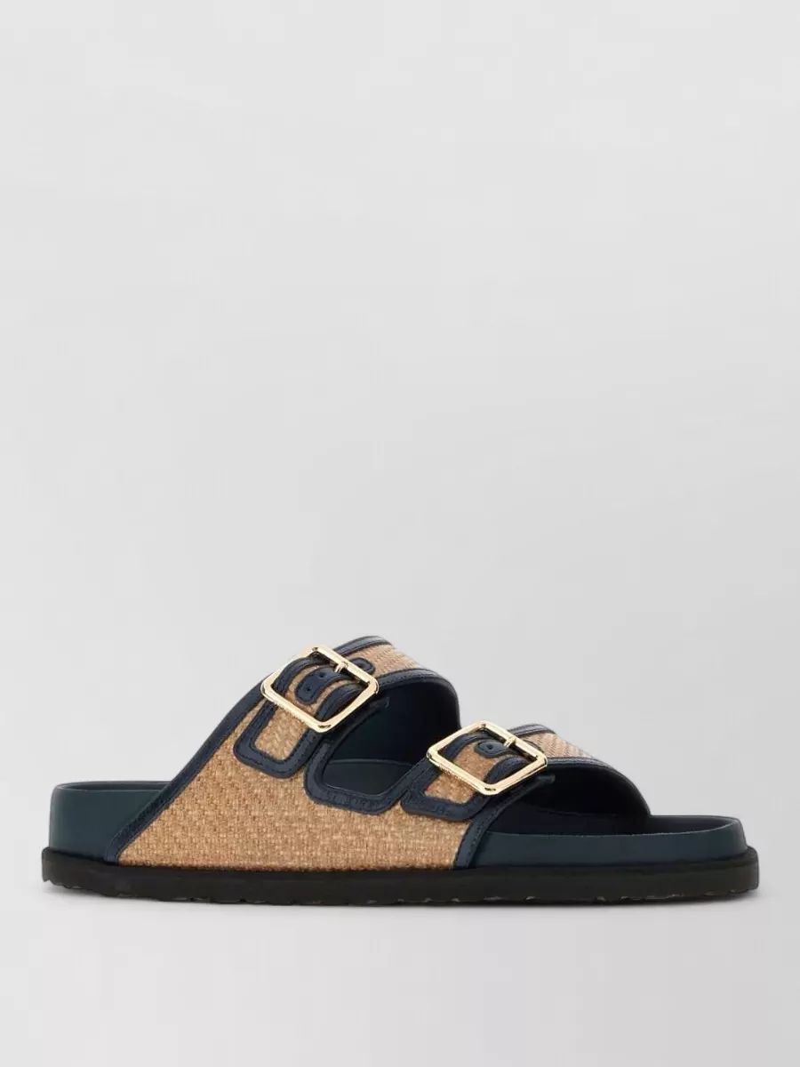 Birkenstock 1774 raffia sandals