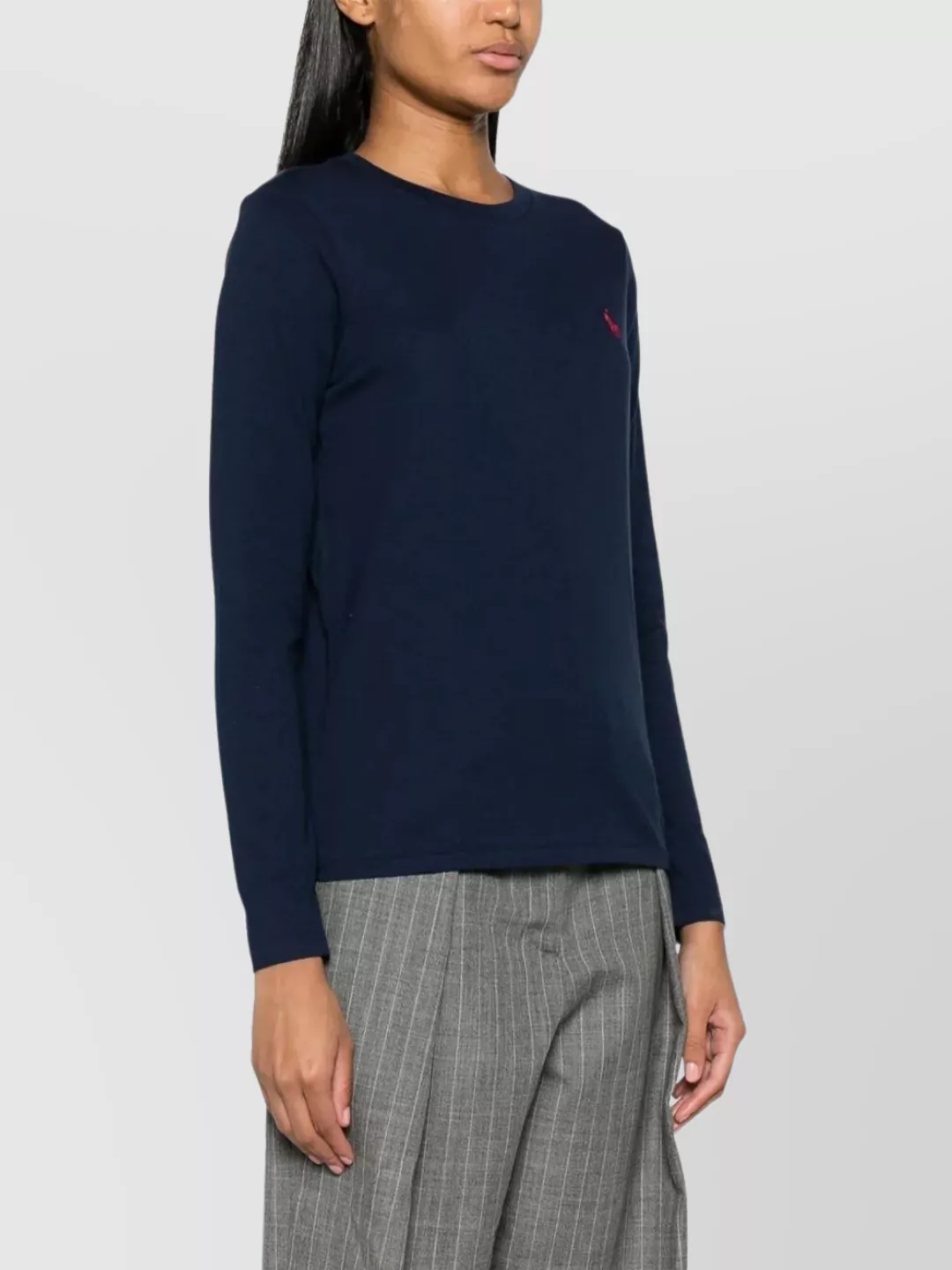 Ralph Lauren Pony Crew Neck Long-Sleeved T-Shirt