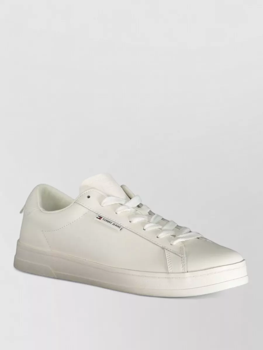Tommy Hilfiger leather lace-up sneakers