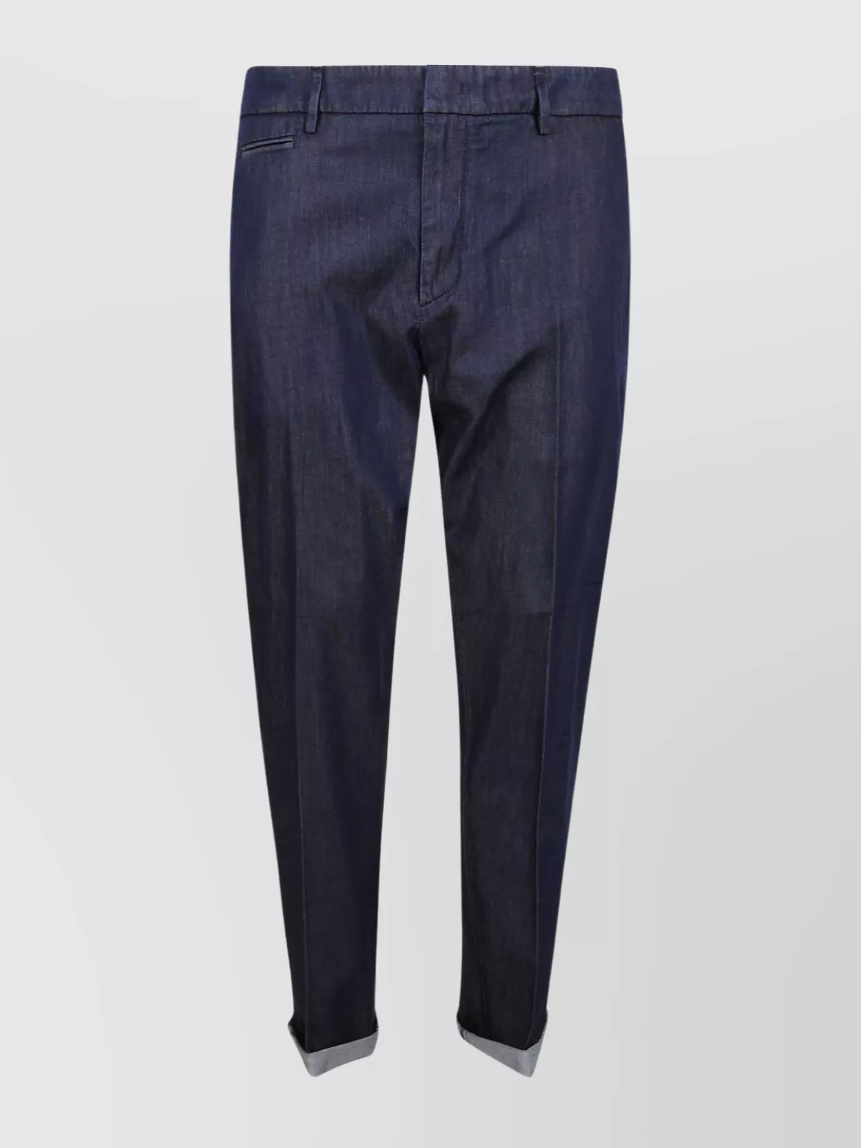 Dondup Cotton Straight-Leg Trousers