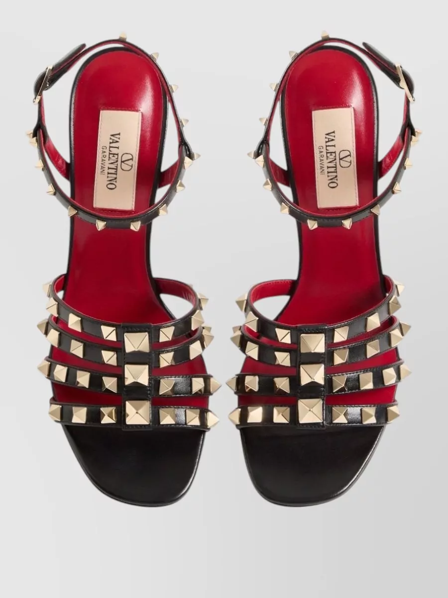 Valentino Garavani Leather Rockstud Sandals