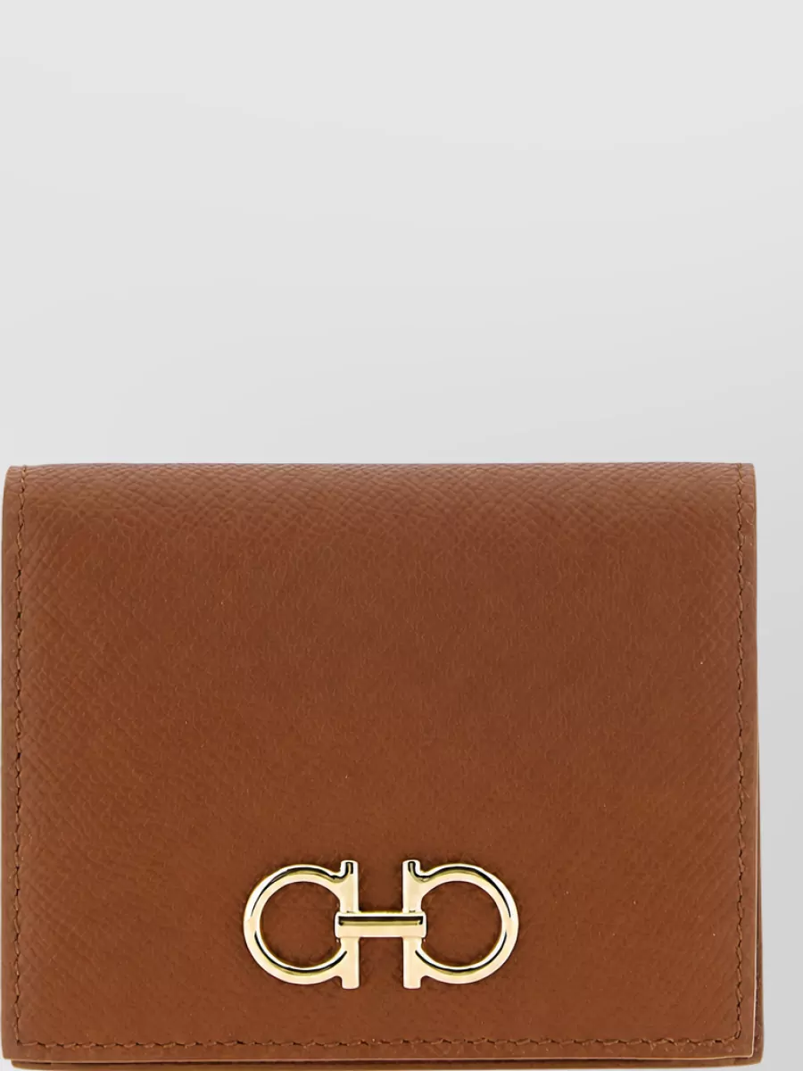 Ferragamo leather bi-fold wallet