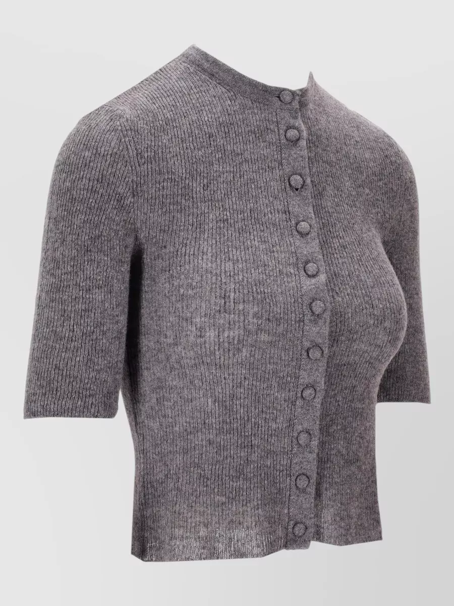 Citizens Of Humanity Tabitha Cardigan Short Sleeve Cropped Crew