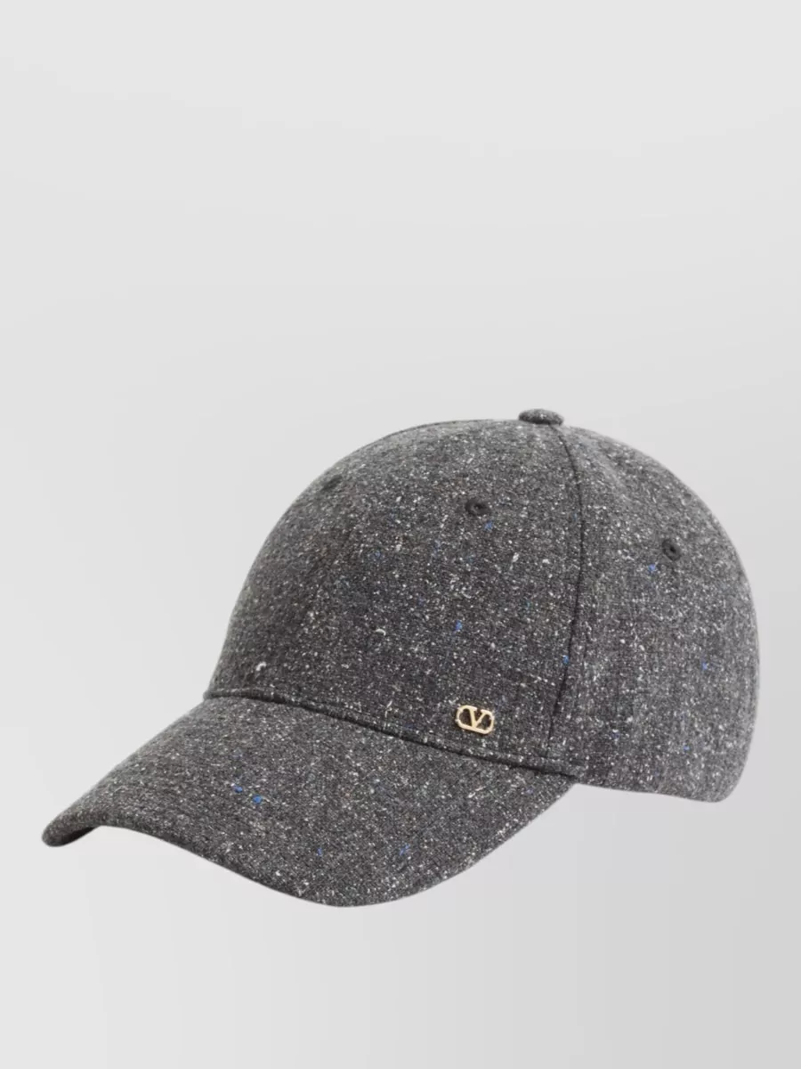 Valentino Garavani Silk Wool Baseball Cap