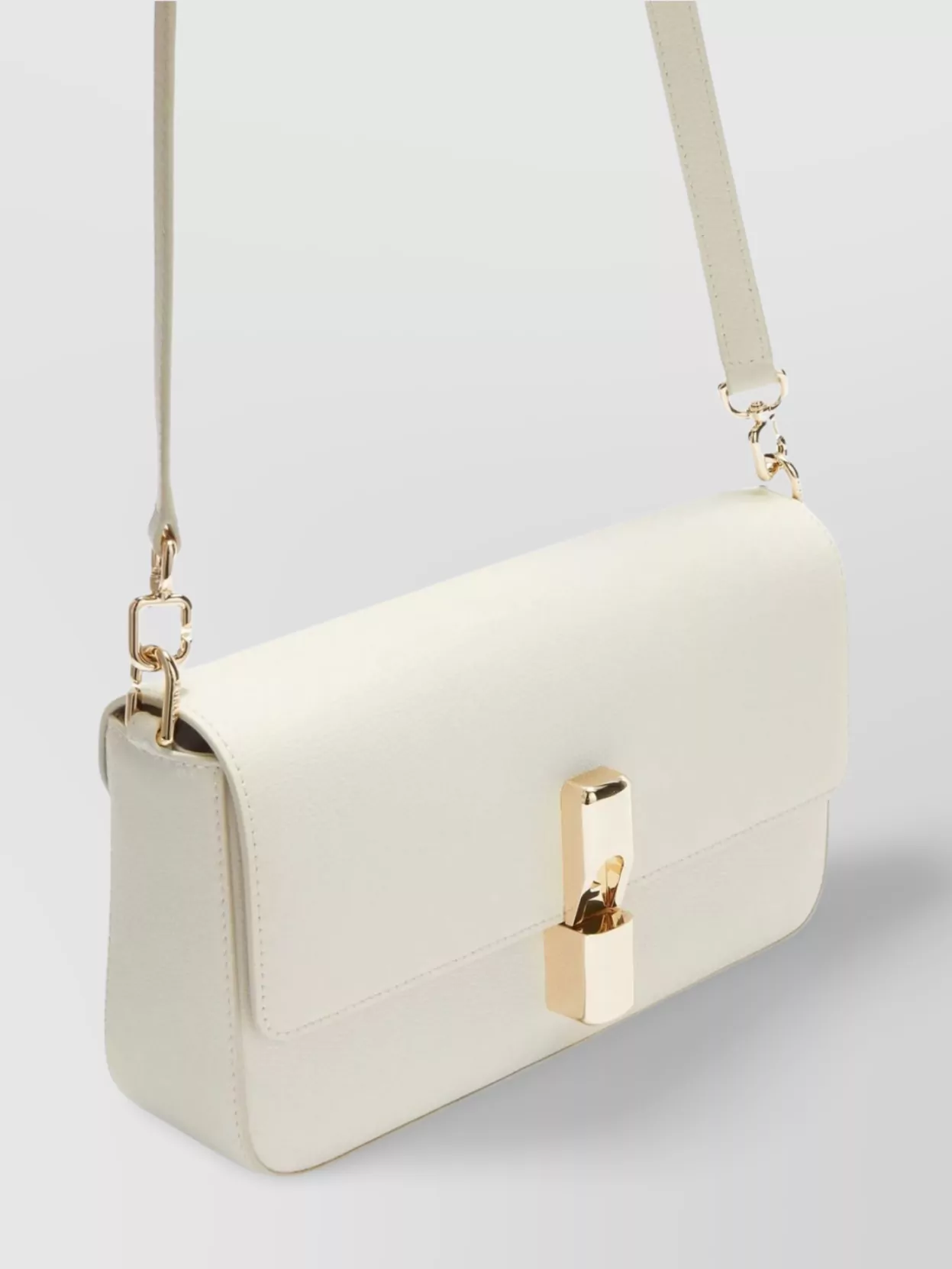 Furla Hammered Leather Crossbody Bag