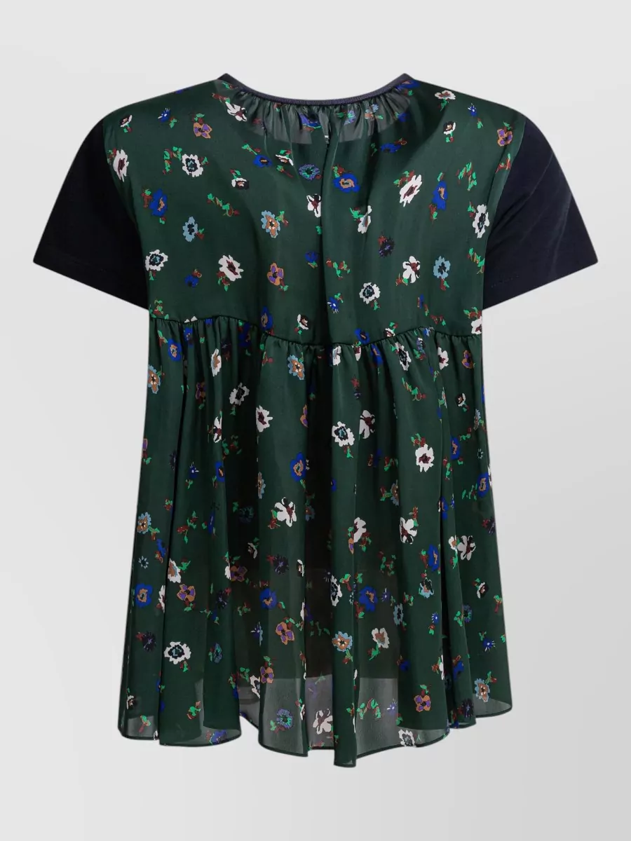 Sacai Cotton T-Shirt