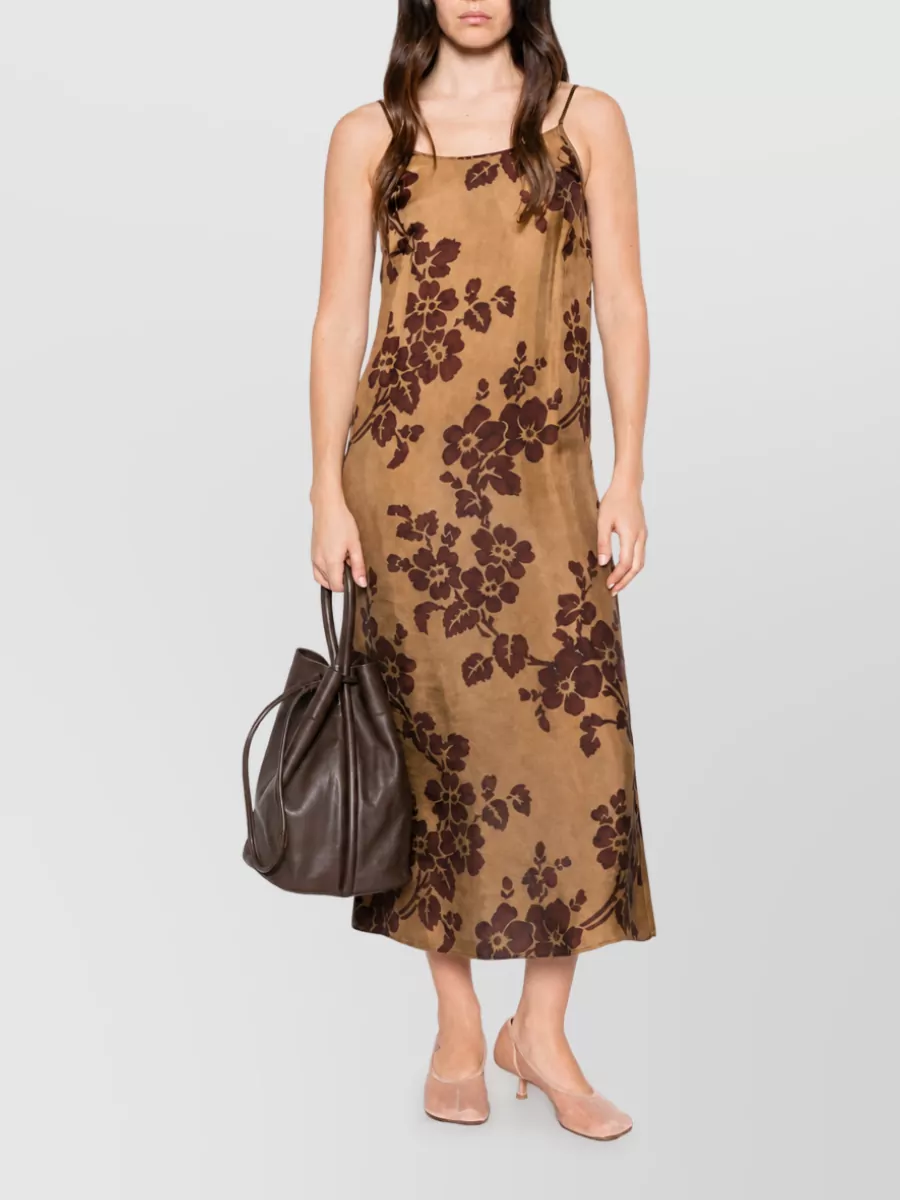 Uma Wang Printed Midi Dress
