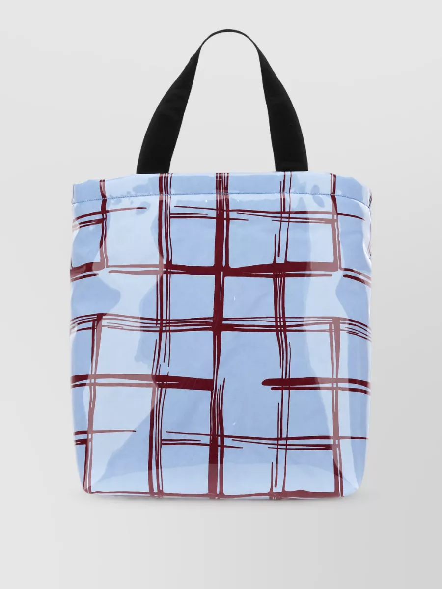 Marni Coated Canvas Shoulder Bag