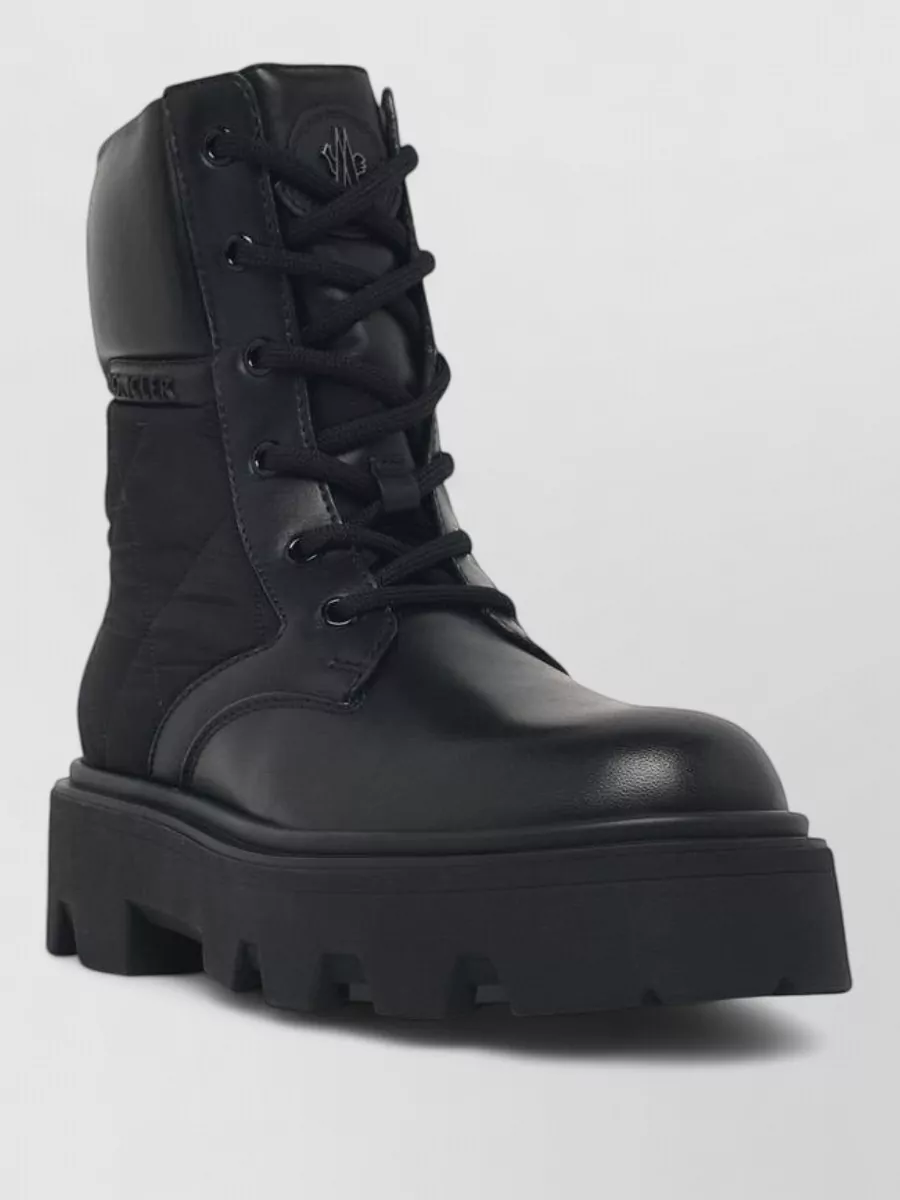 Moncler Leather Boots