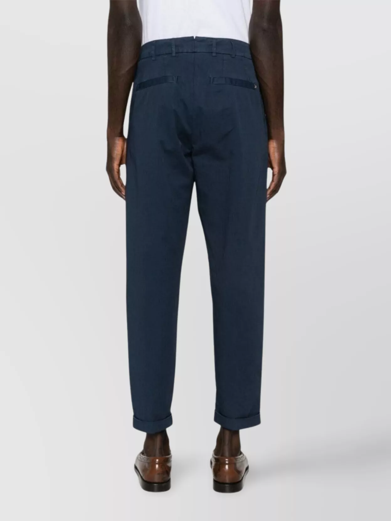 Dondup Tailored Trousers With Pockets And Cuffs