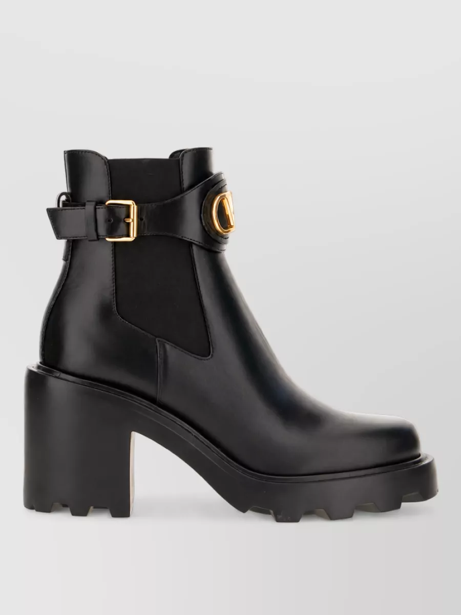 Valentino Garavani Leather Ankle Boots
