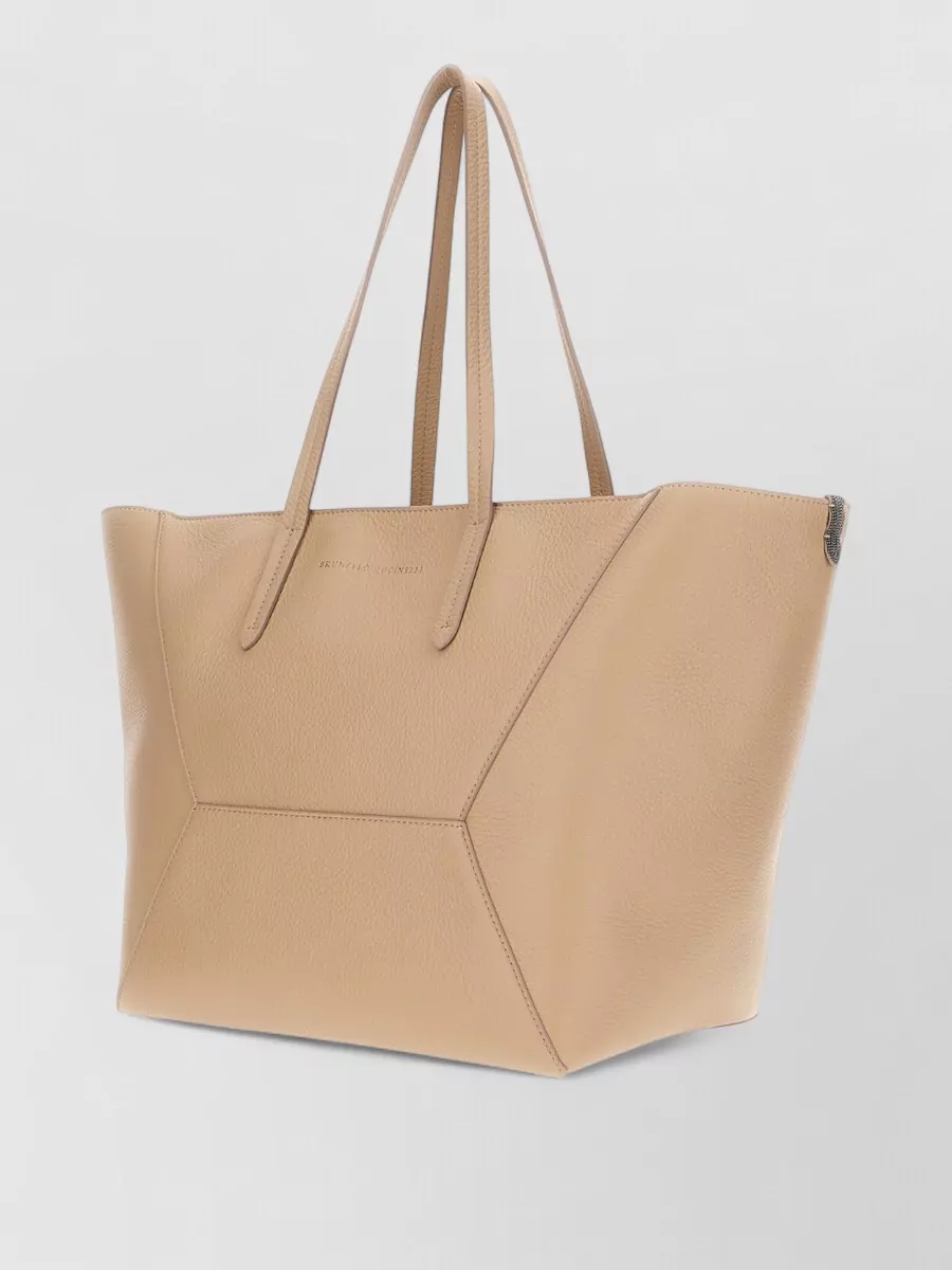 Brunello Cucinelli Leather Shoulder Bag