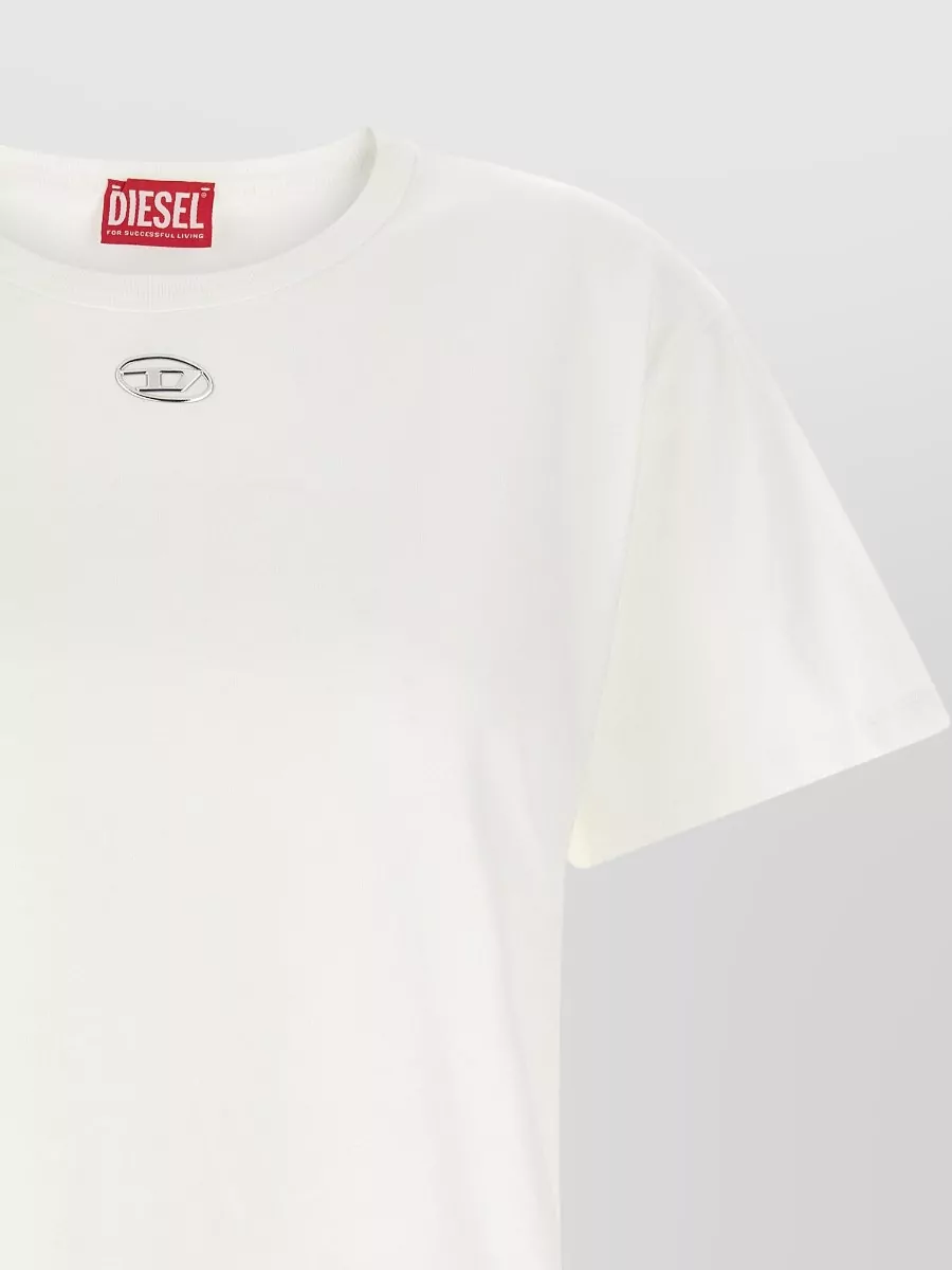 Diesel Logo T Normy Crew Neck Short Sleeves