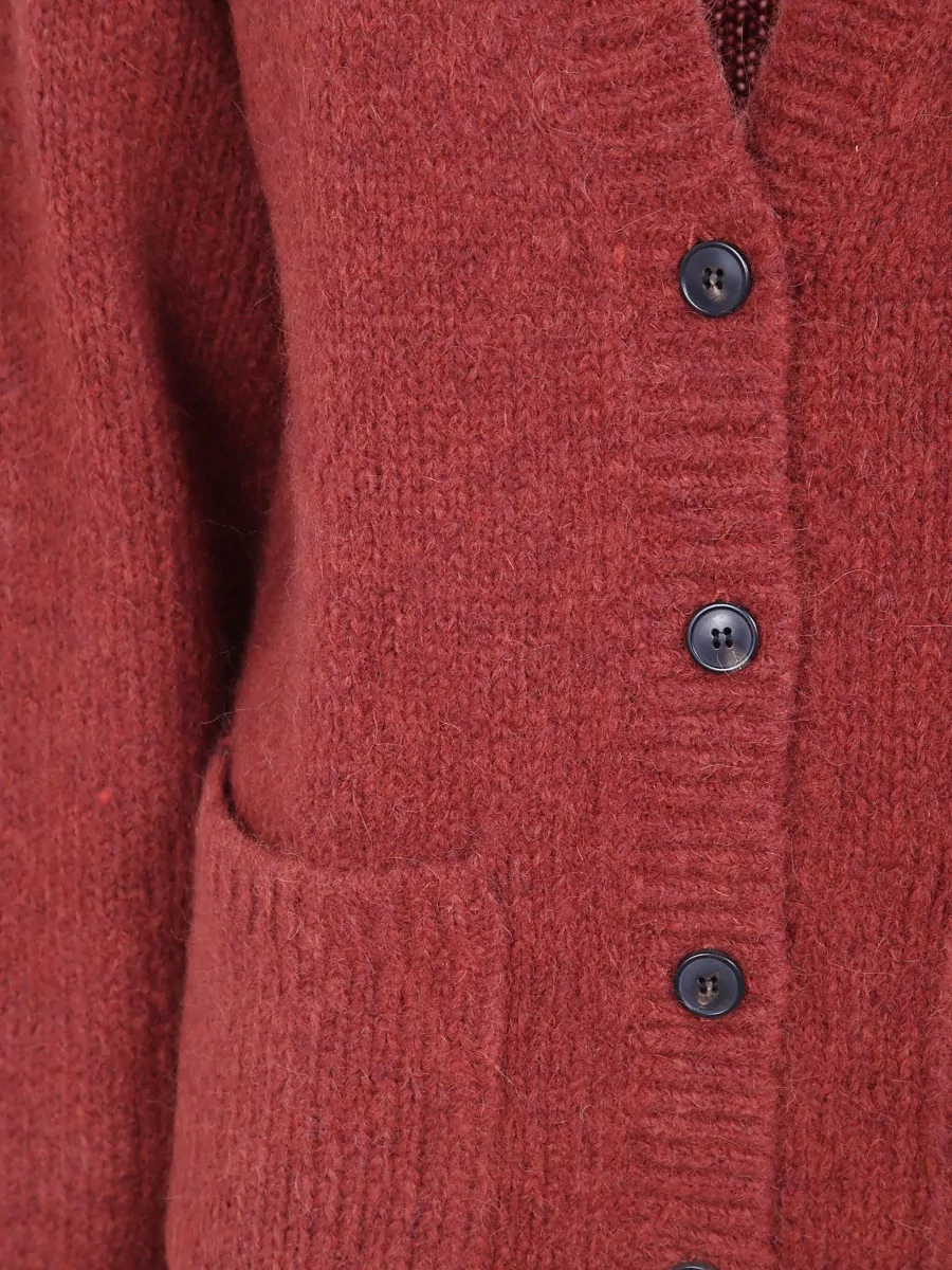 Dries Van Noten Alpaca Wool Fitted Jacket