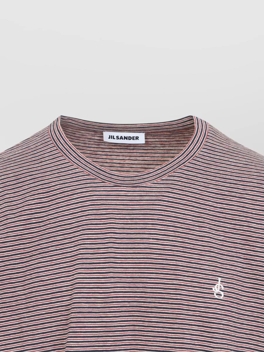 Jil Sander Striped Relaxed-Fit Long-Sleeve T-Shirt