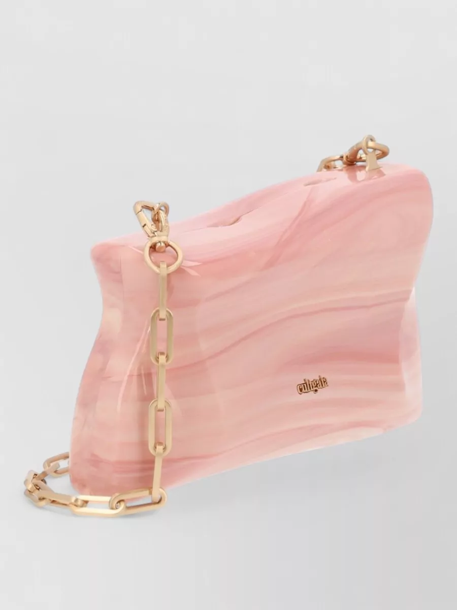 Cult Gaia Acrylic Clutch Bag