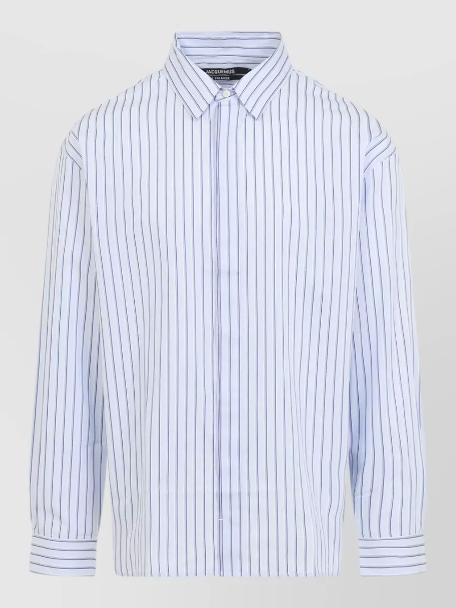 Jacquemus striped long-sleeve shirt