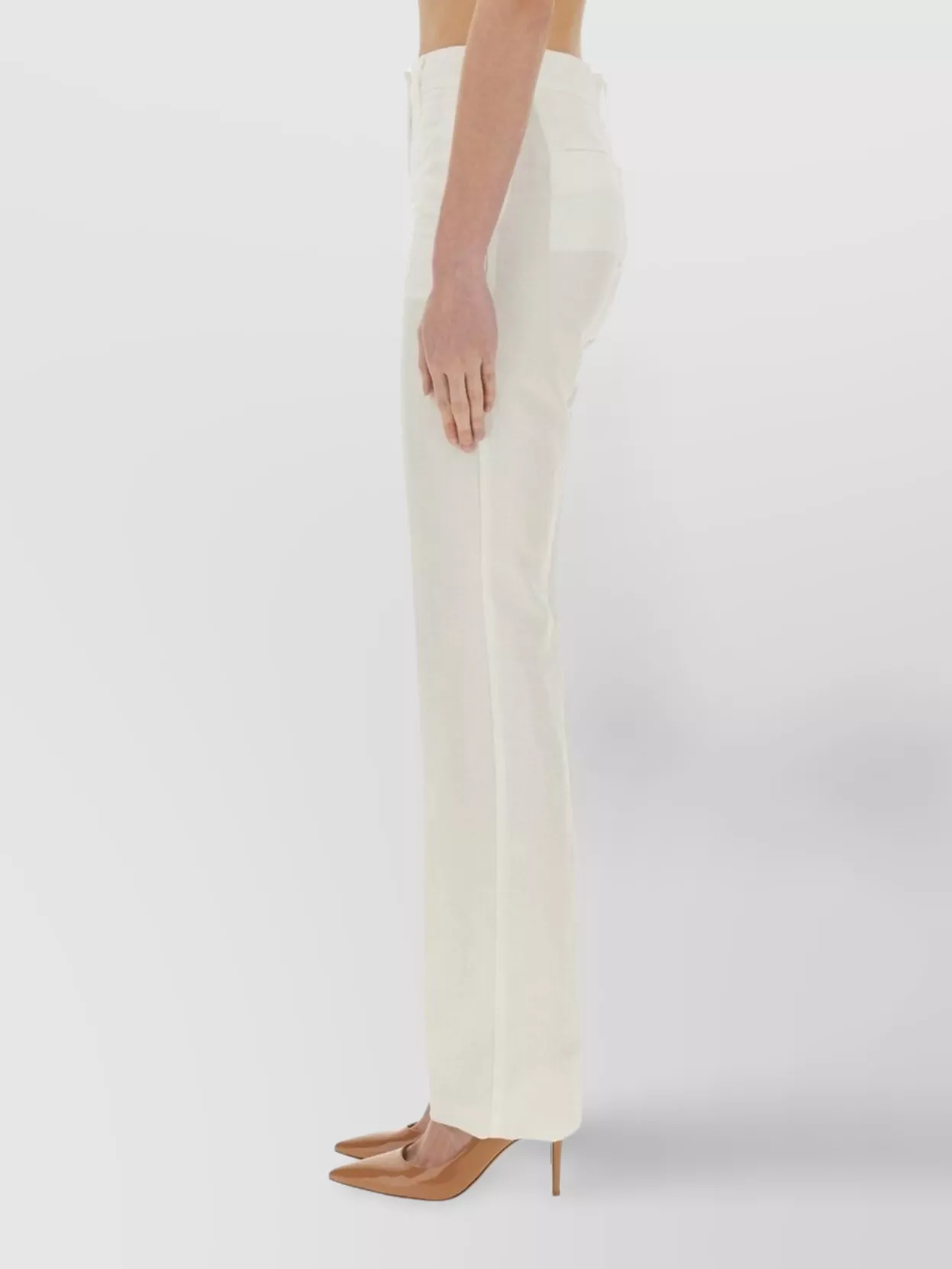 Sportmax High-Waisted Straight Fit Trousers Raoul