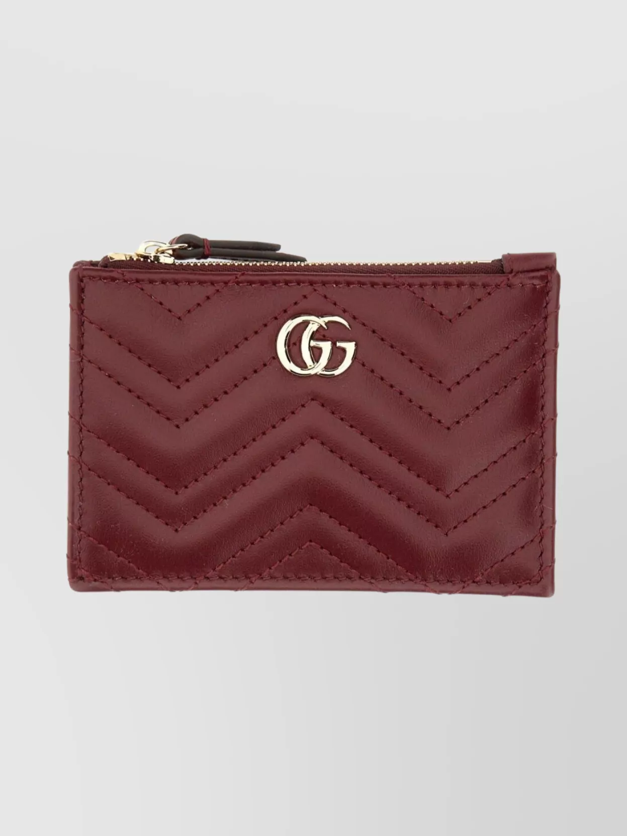 Gucci Quilted Gg Marmont Card Holder Accessory