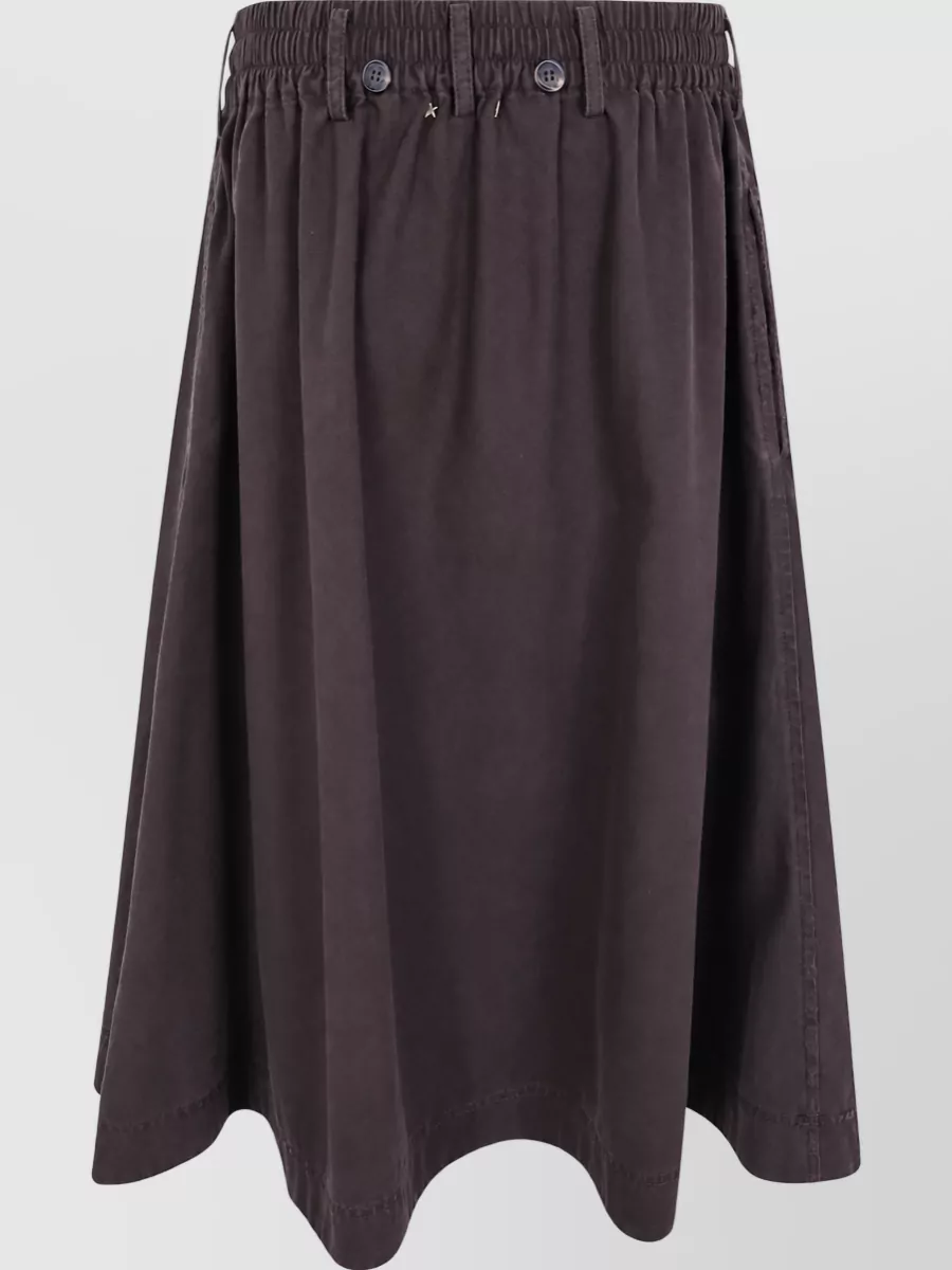 Golden Goose Cotton A-Line Skirt