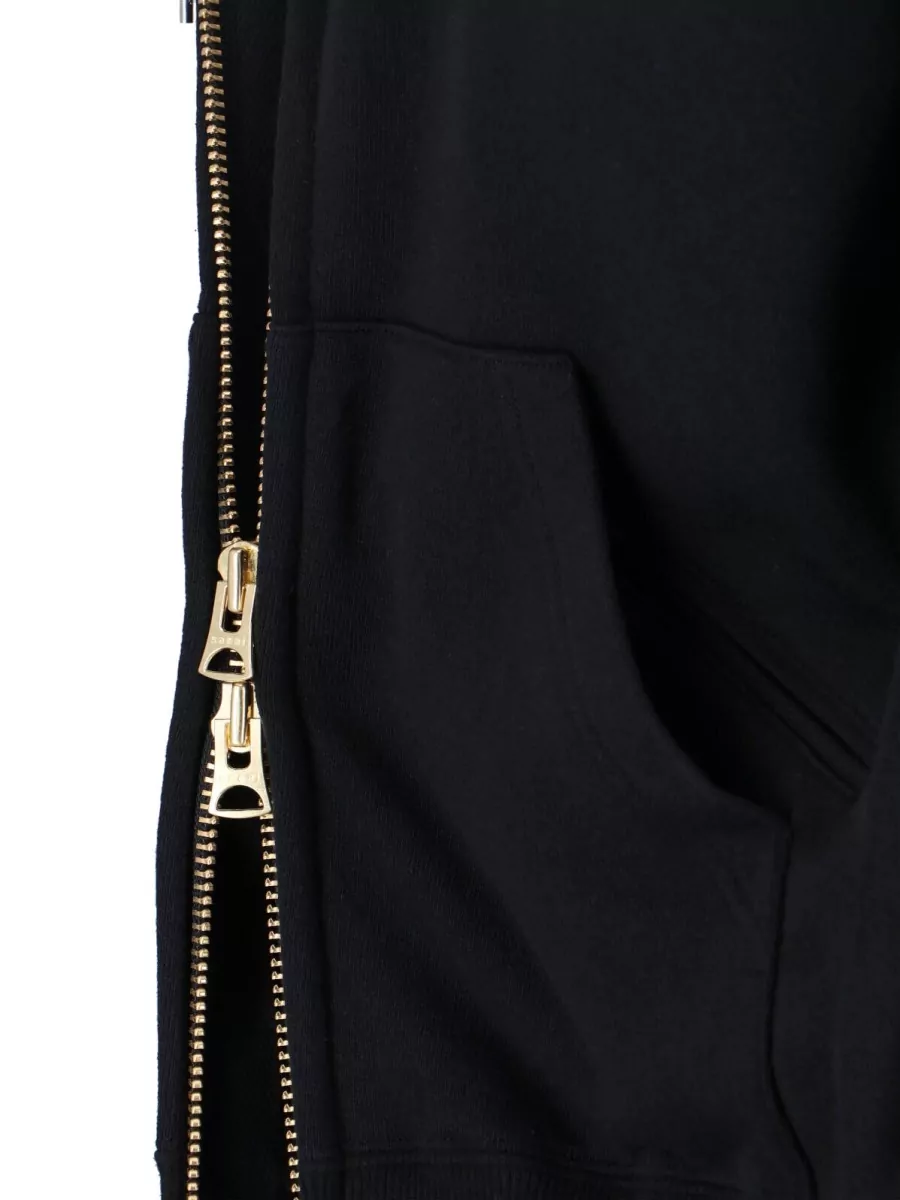 Sacai Cotton Jersey Hooded Jacket