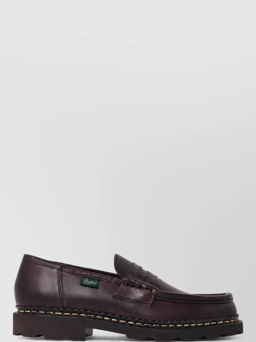 Paraboot leather loafers