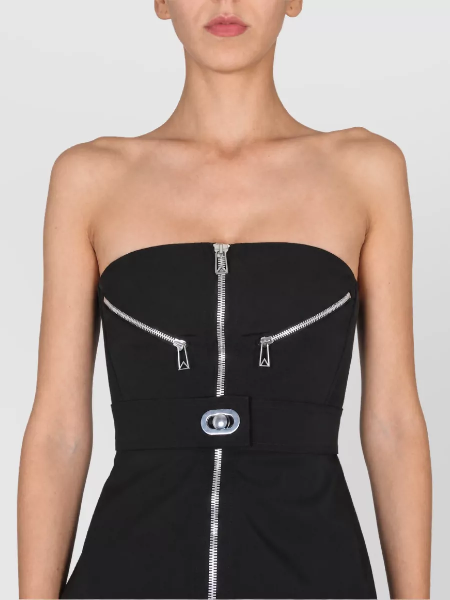 Bottega Veneta Strapless Mini Dress