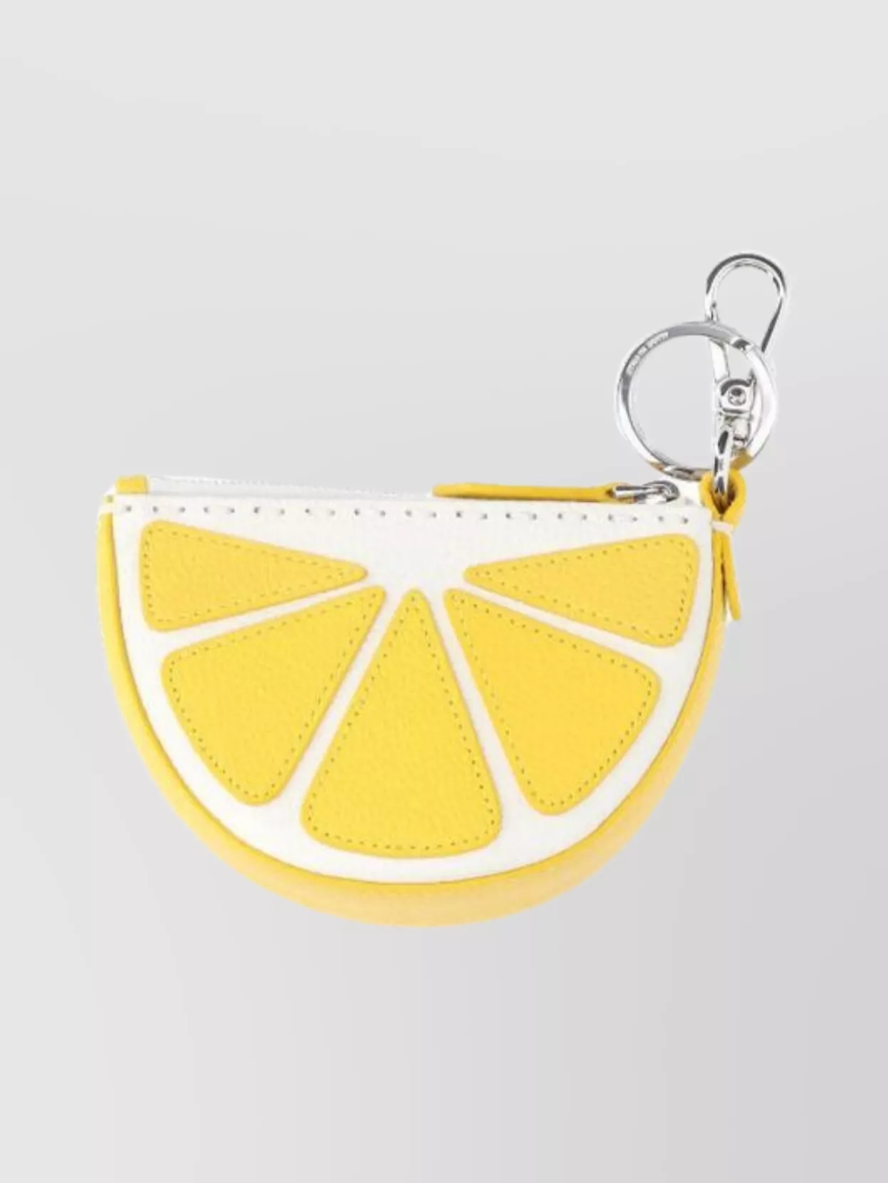 Fendi Stitched Lemon Keyring Case