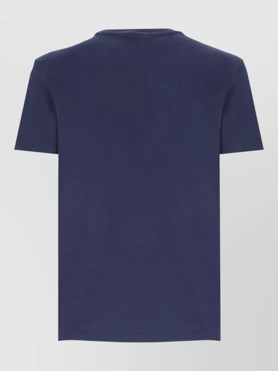 Ralph Lauren Cotton Crew Neck Short-Sleeve Polo Shirt
