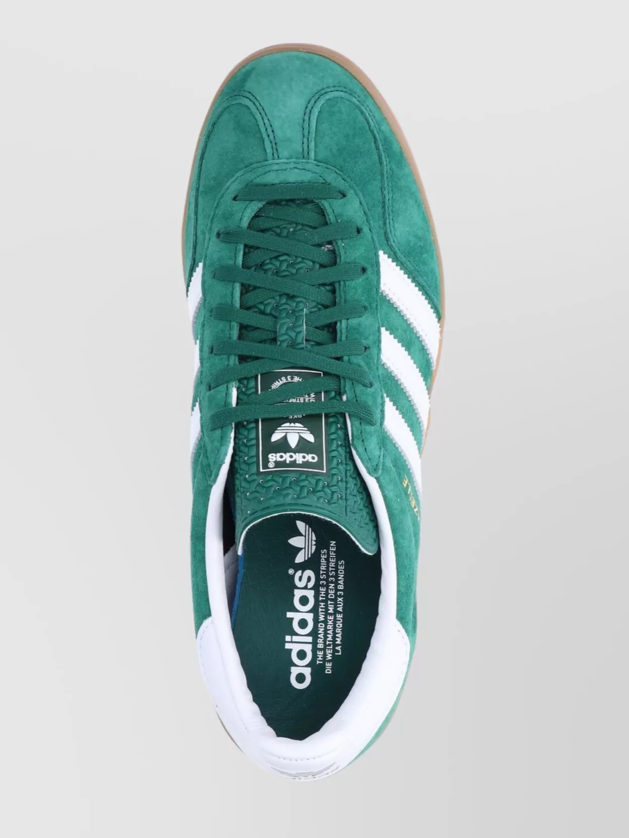 Adidas Originals Low Top Suede Sneakers With Rubber Sole