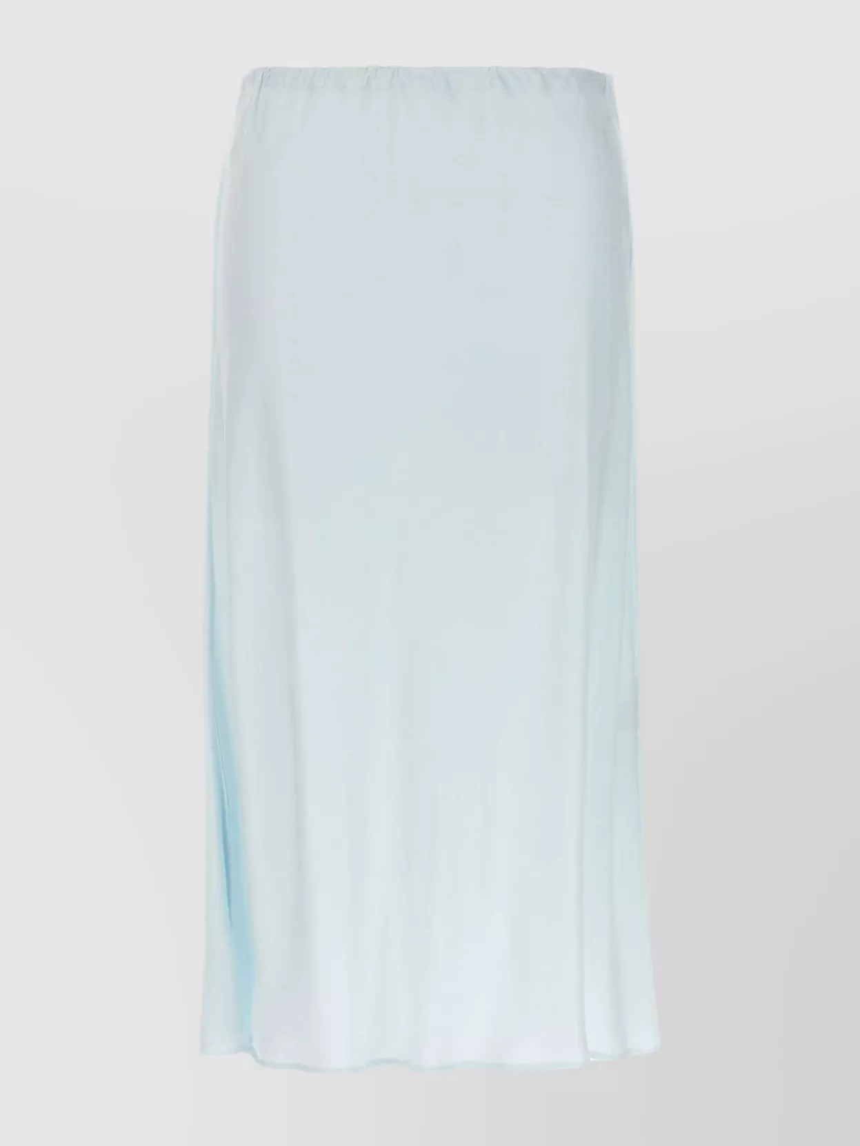 Jil Sander Elastic Waistband Midi Skirt With Side Slit