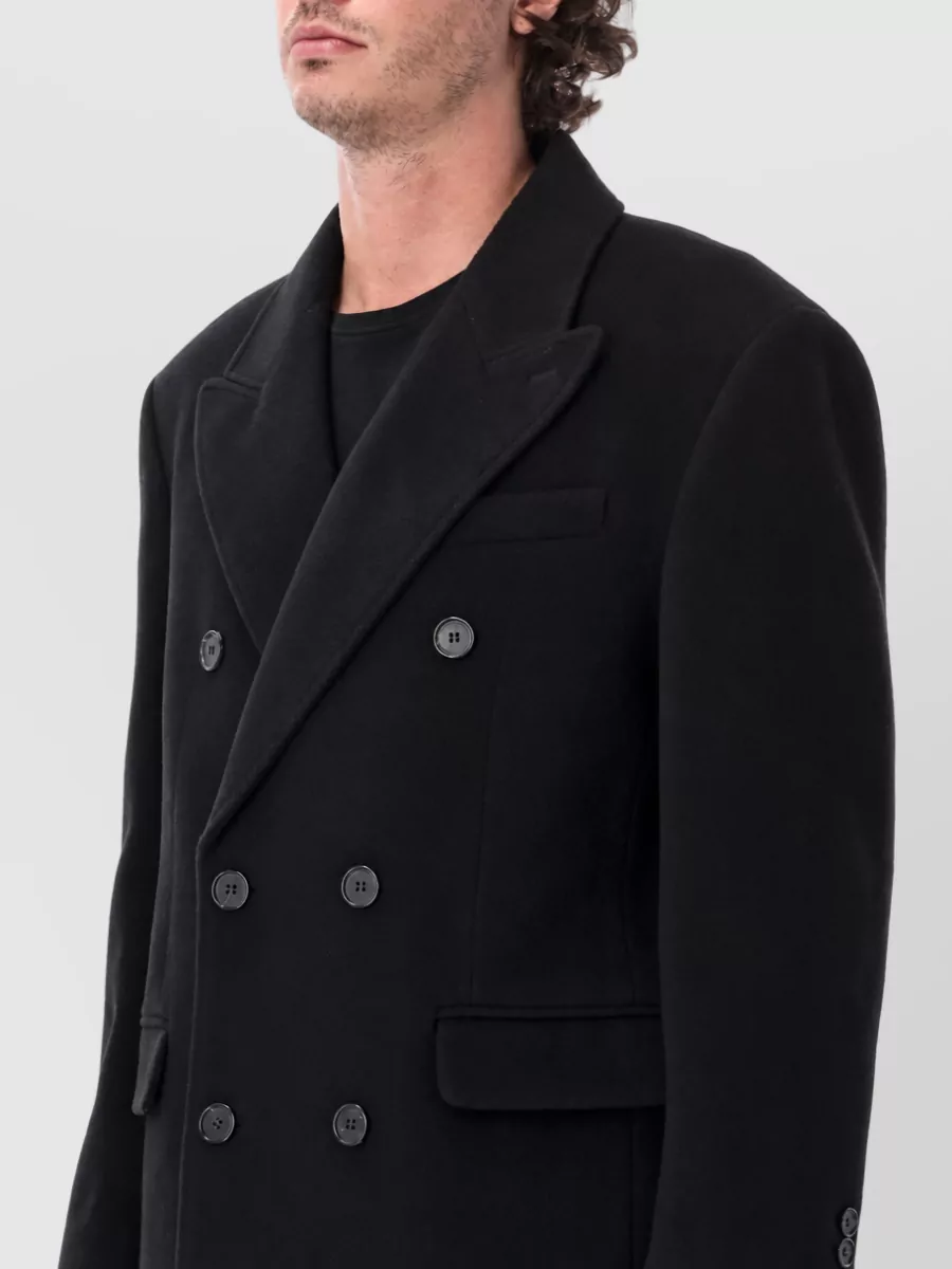 Dunst Cashmere Wool Double Breasted Coat