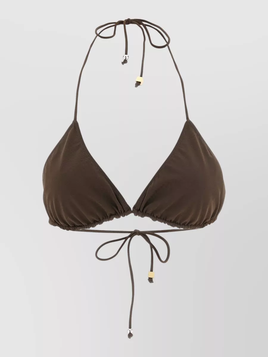 Jacquemus triangle bikini top