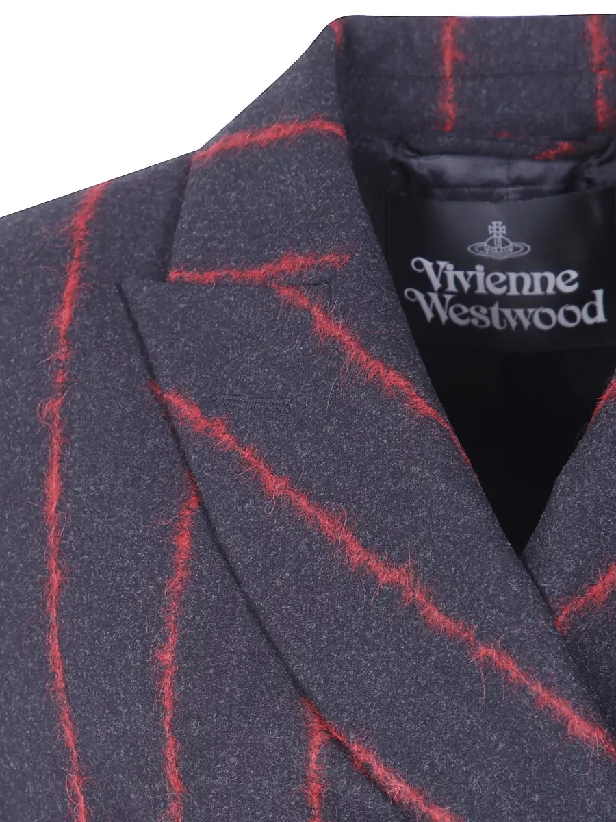 Vivienne Westwood Cashmere Single Breasted Coat