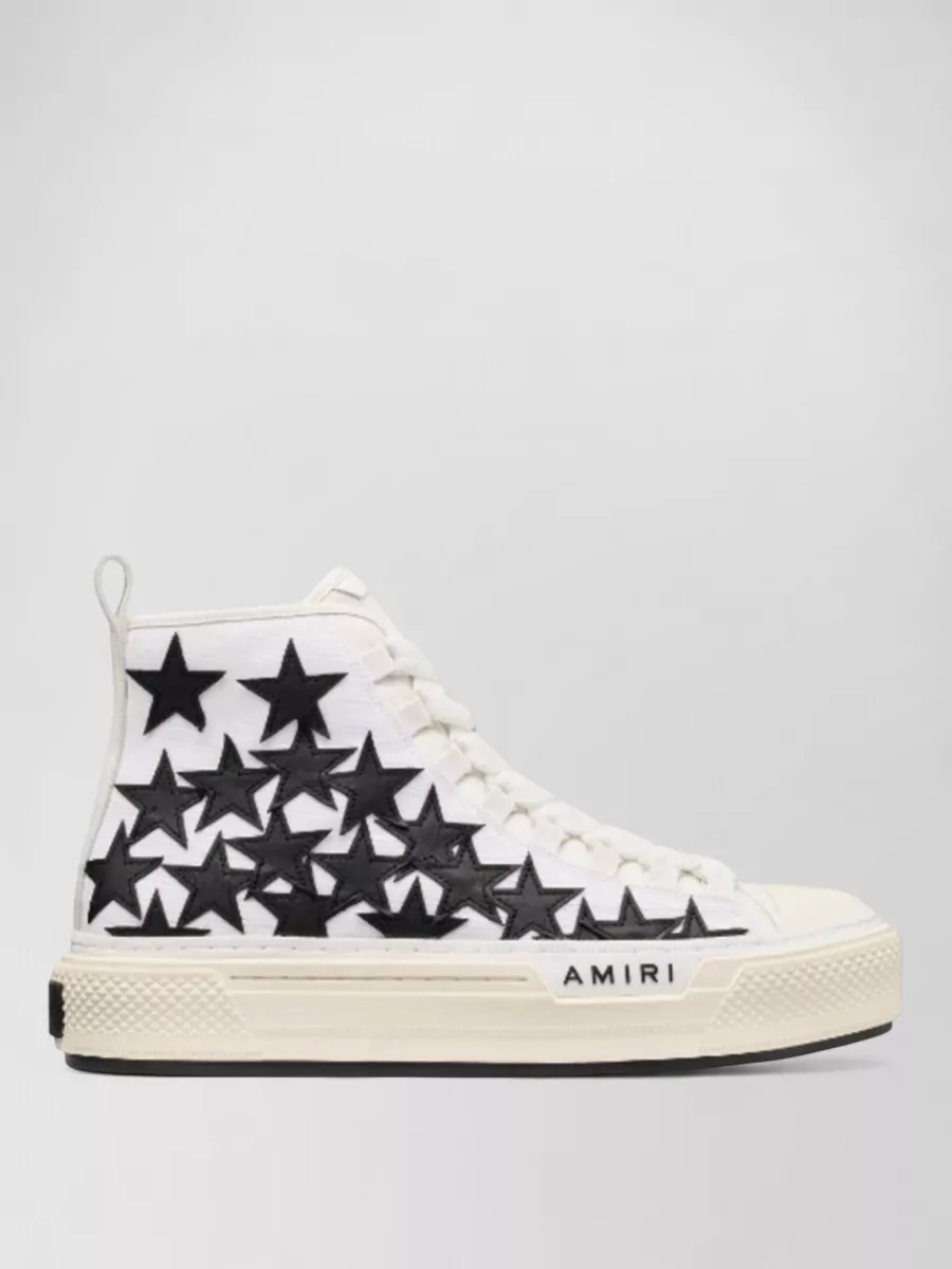 Amiri Leather High-Top Sneakers